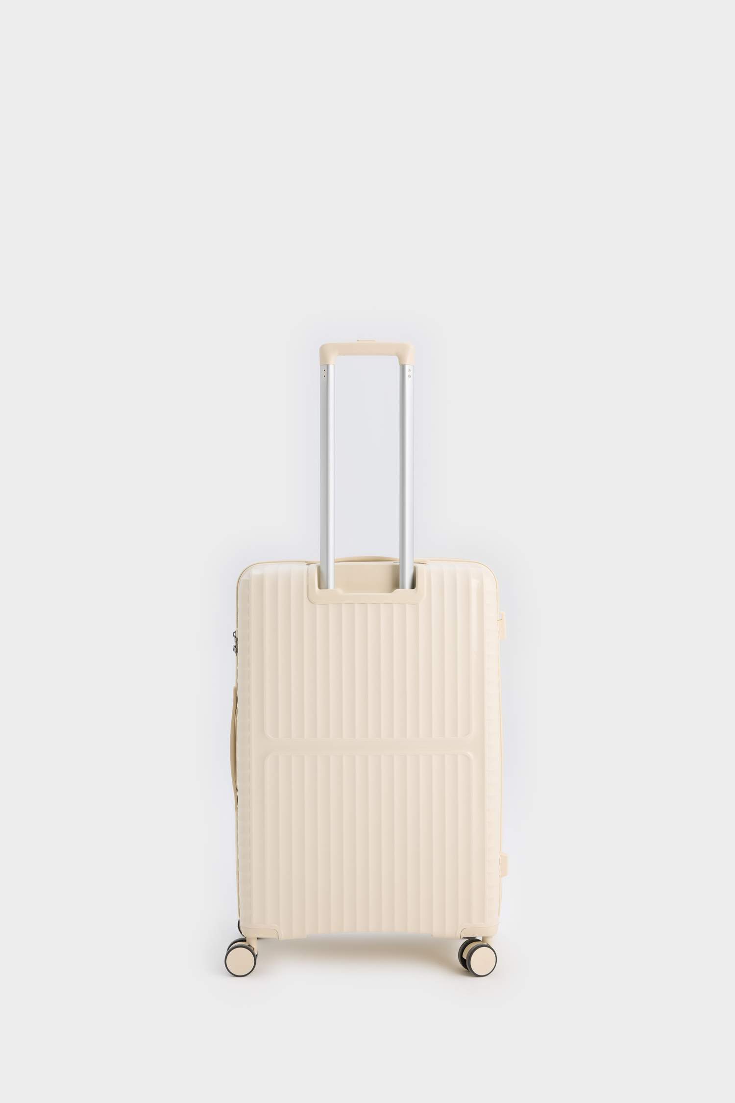 جنطة سفر للجنسين حجم كبير بغطاء صلب وعجلات