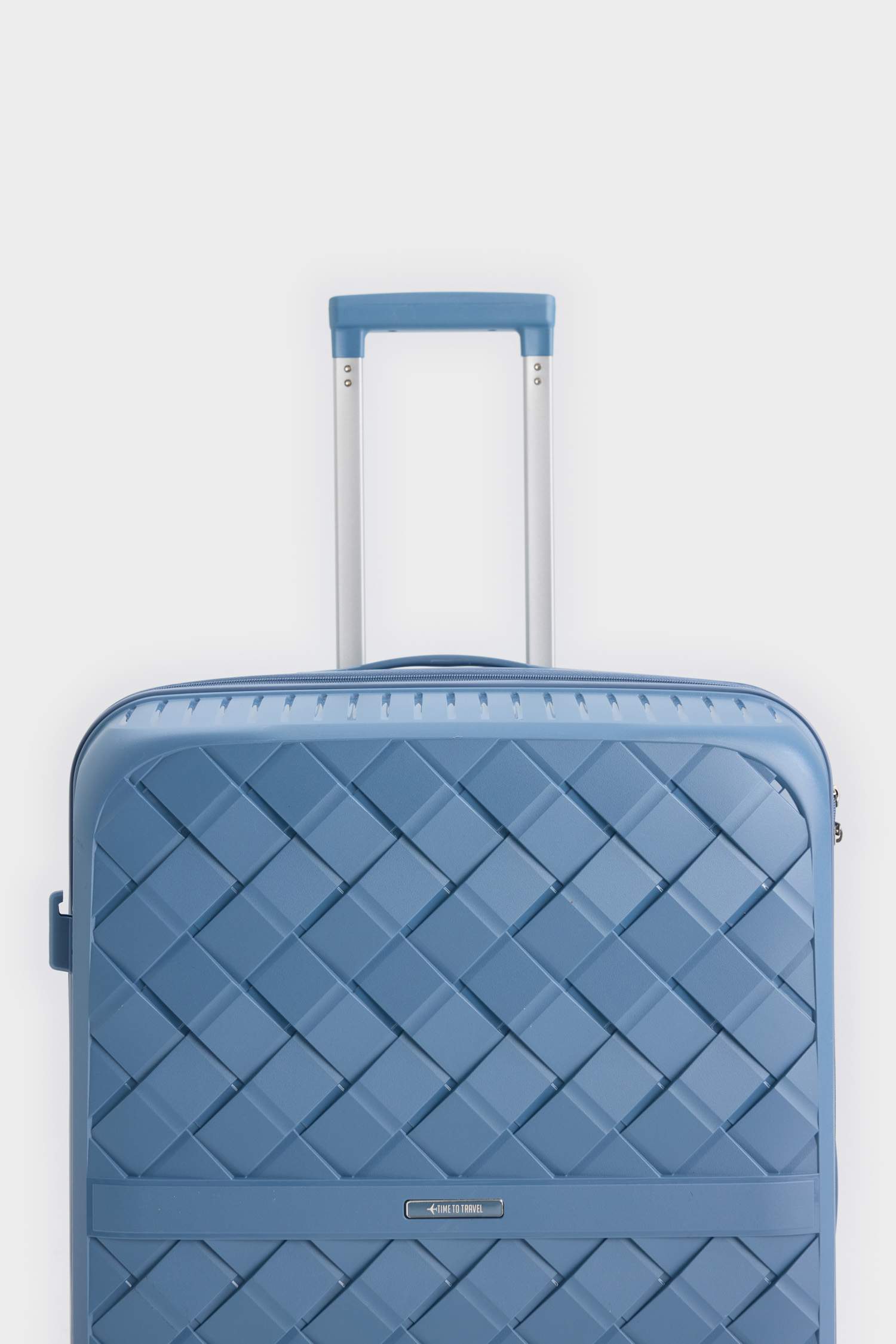 Unisex Sert Kapaklı Çekçekli Büyük Boy  Valiz