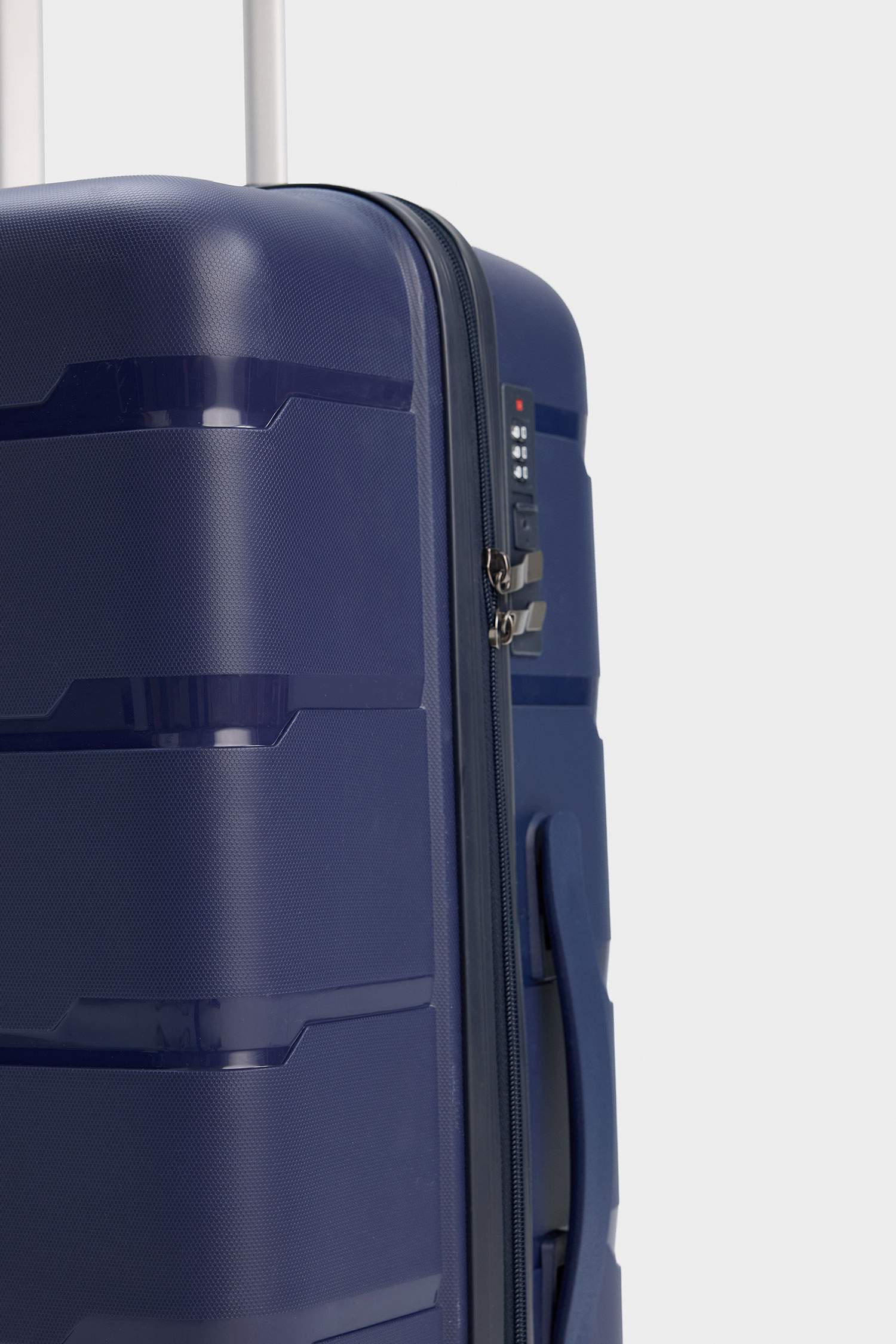 Unisex Sert Kapaklı Büyük Boy Valiz