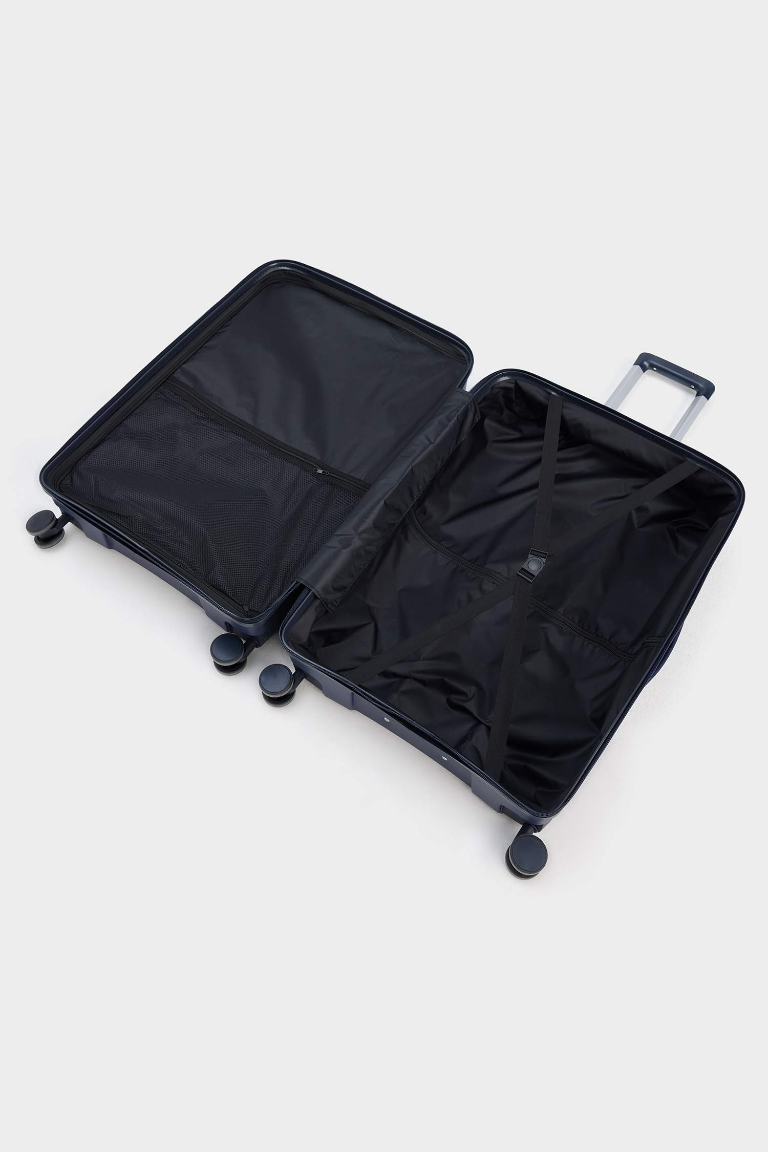 Unisex Sert Kapaklı Büyük Boy Valiz