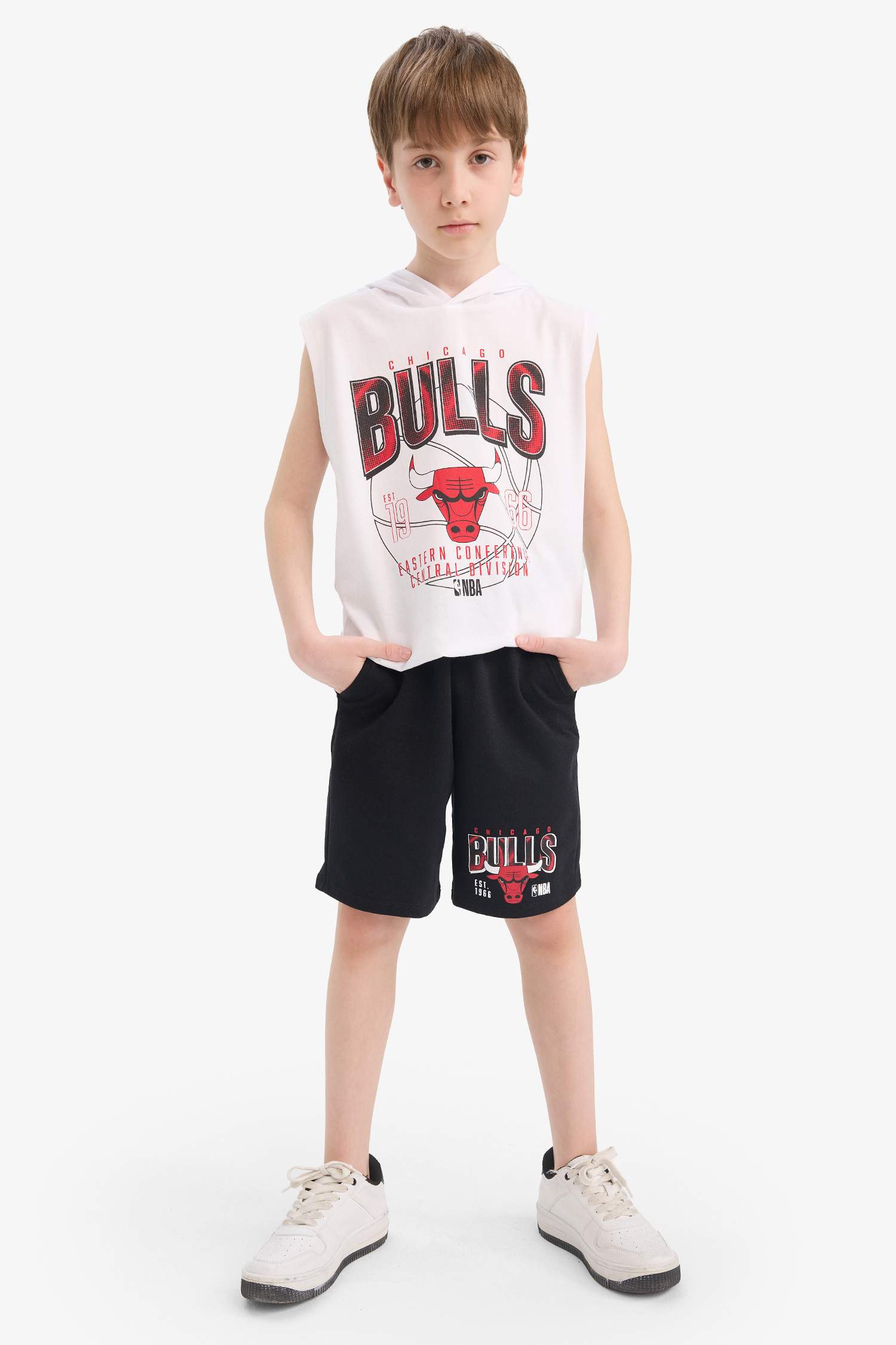 Ұлдарға NBA Chicago Bulls 2 Трикотаж жиынтығы