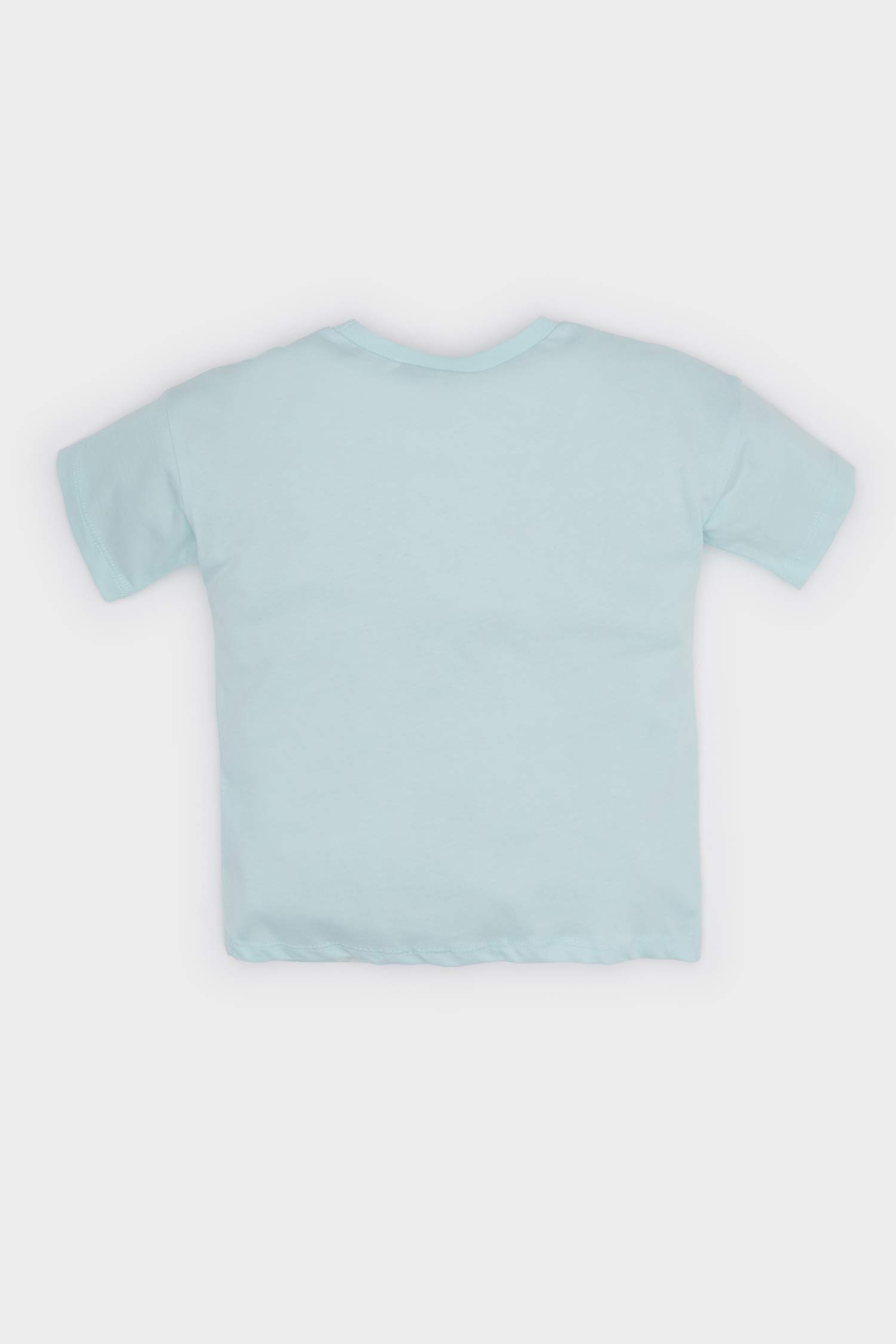 Kız Bebek Disney Lilo & Stitch Bisiklet Yaka Kısa Kollu Tişört