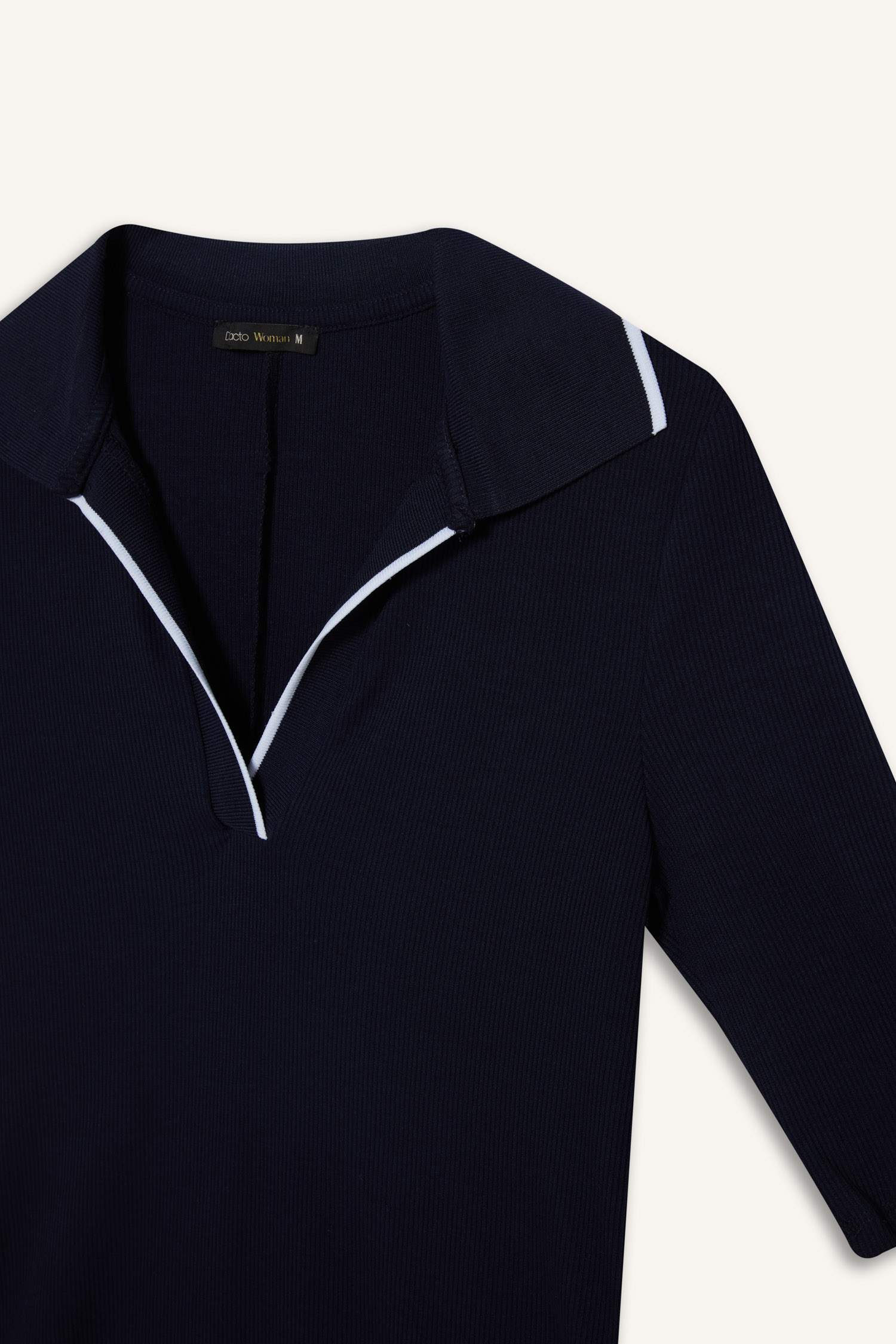 Bodycon Polo Collar Camisole Midi Dress