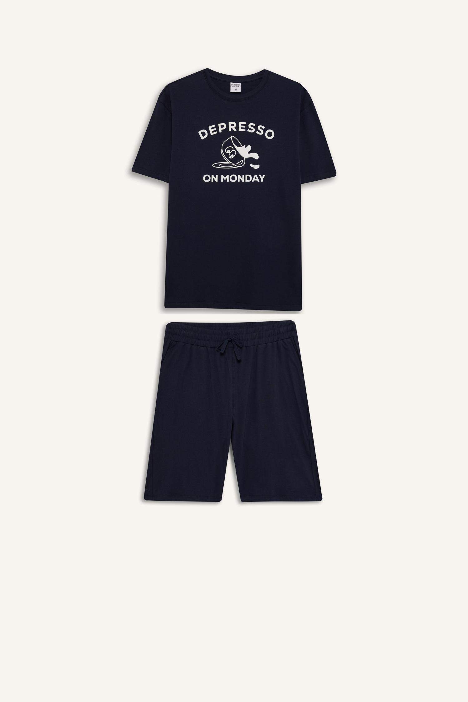 Regular Fit Short Sleeve 2 Piece Set