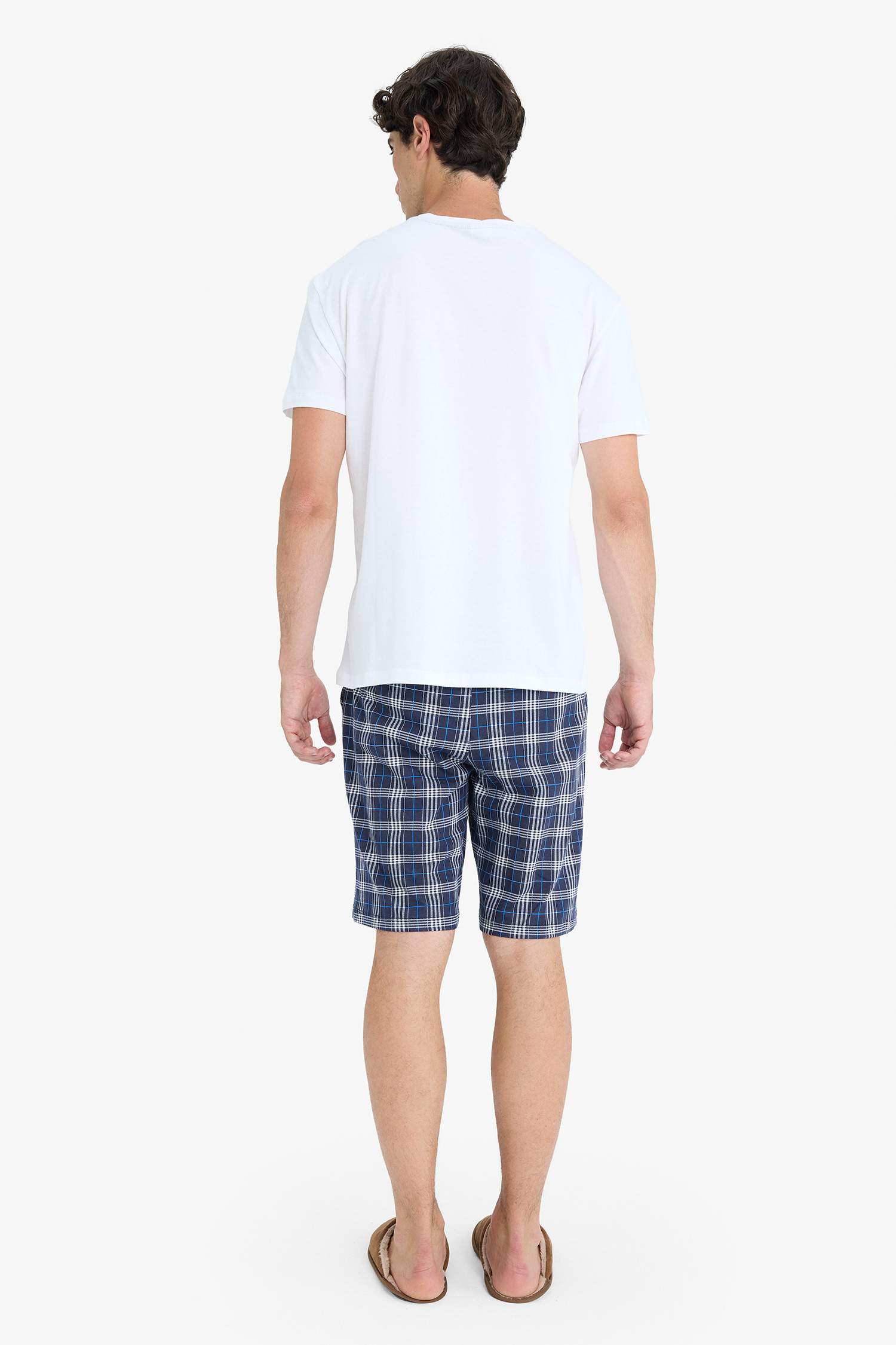 Regular Fit Top Shorts 2 Piece Pajama Set