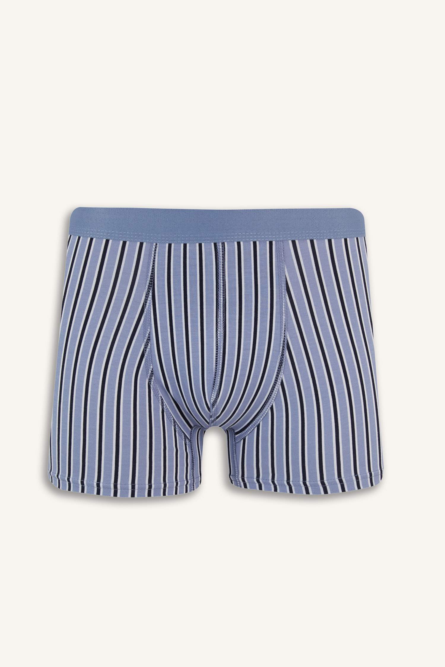 Regular Fit Çizgili 3'lü Boxer
