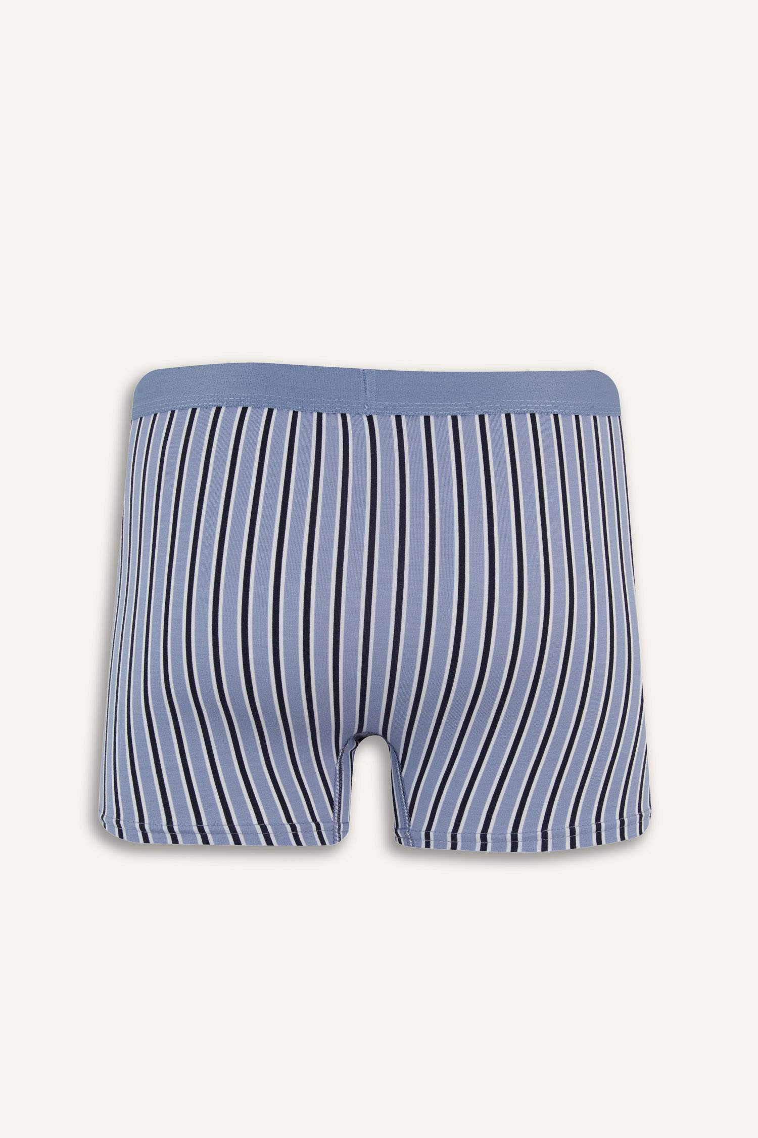 Regular Fit Çizgili 3'lü Boxer