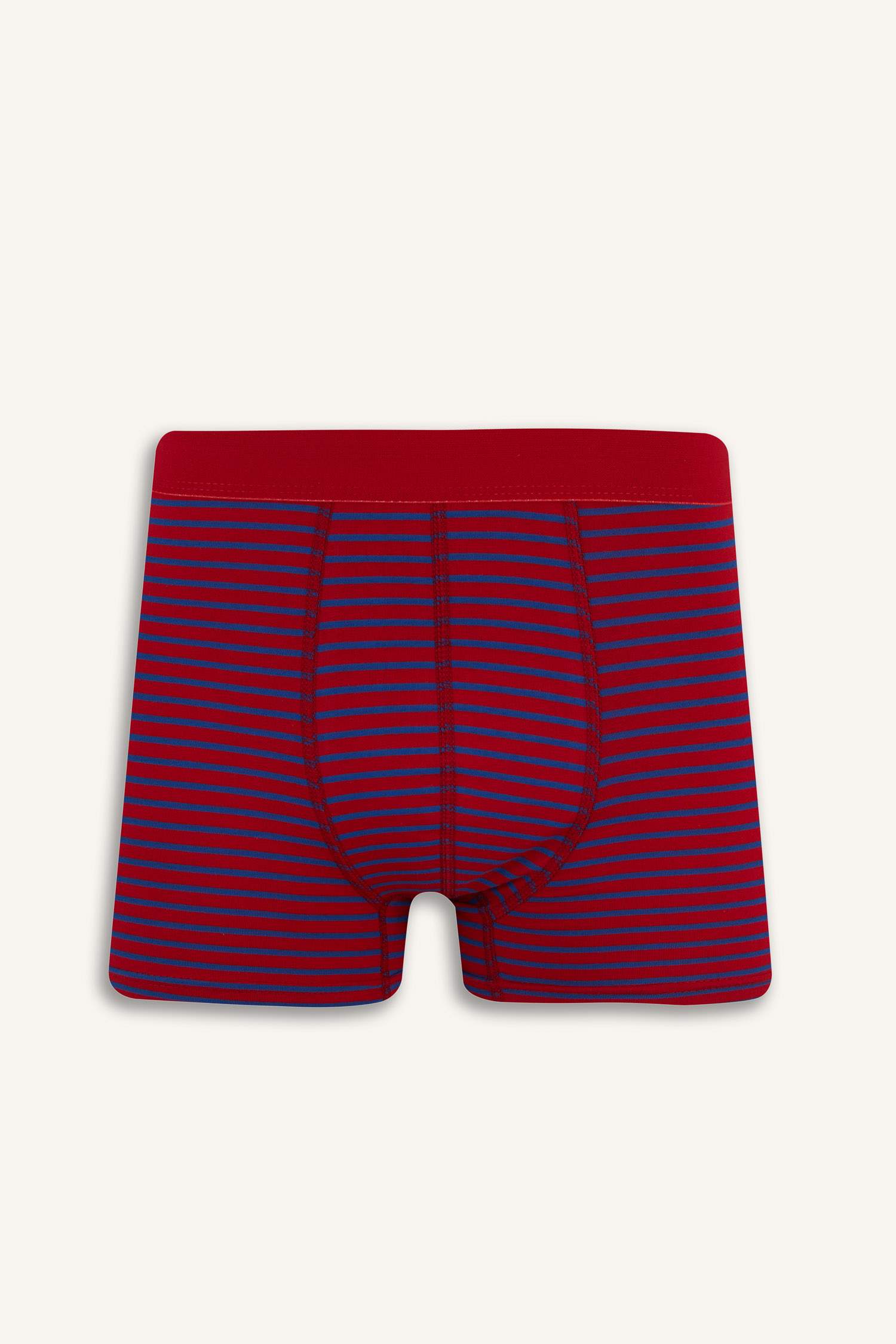 Regular Fit Çizgili 3'lü Boxer