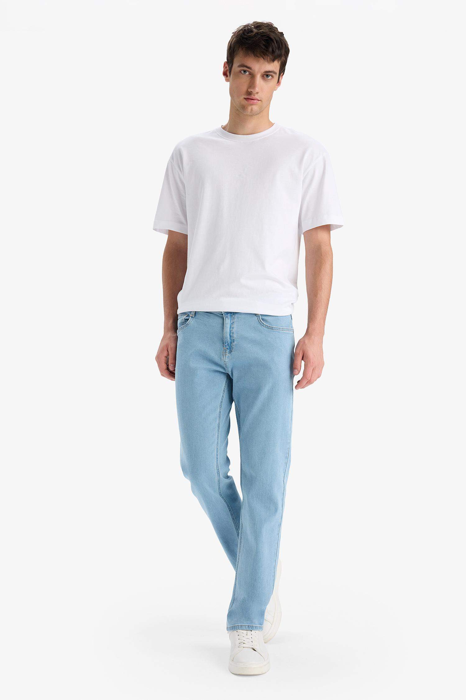 Sergio Regular Fit Normal Kalıp Normal Bel Boru Paça Jean Pantolon