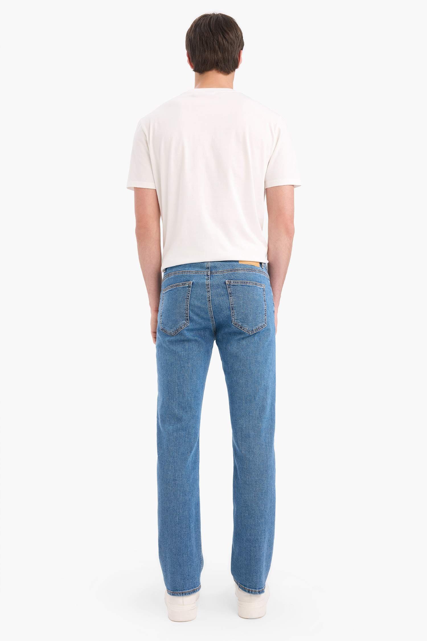 Sergio Regular Fit Regular Waist Straight Leg Jeans