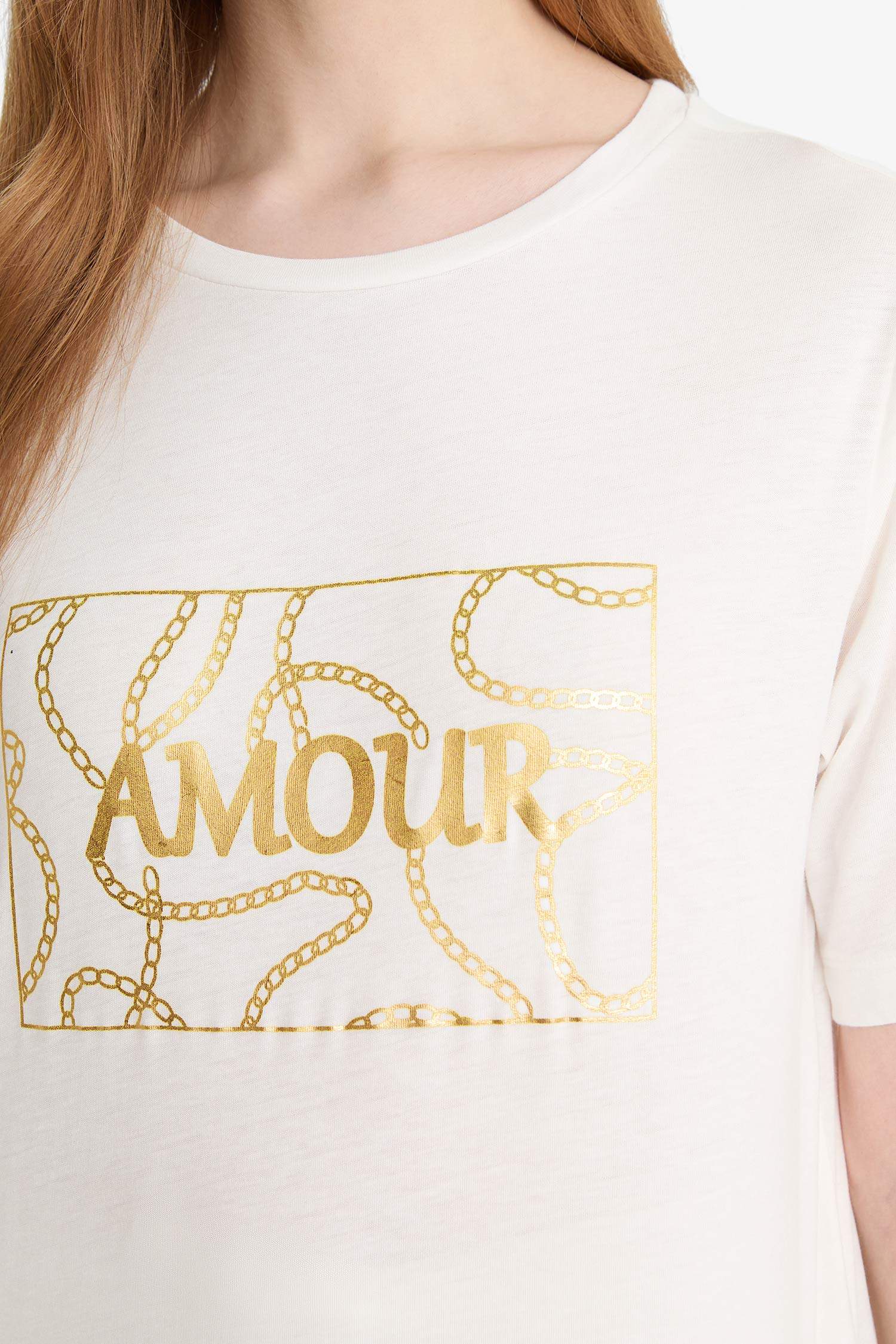 Regular Fit Crew Neck Short Sleeve T-Shirt