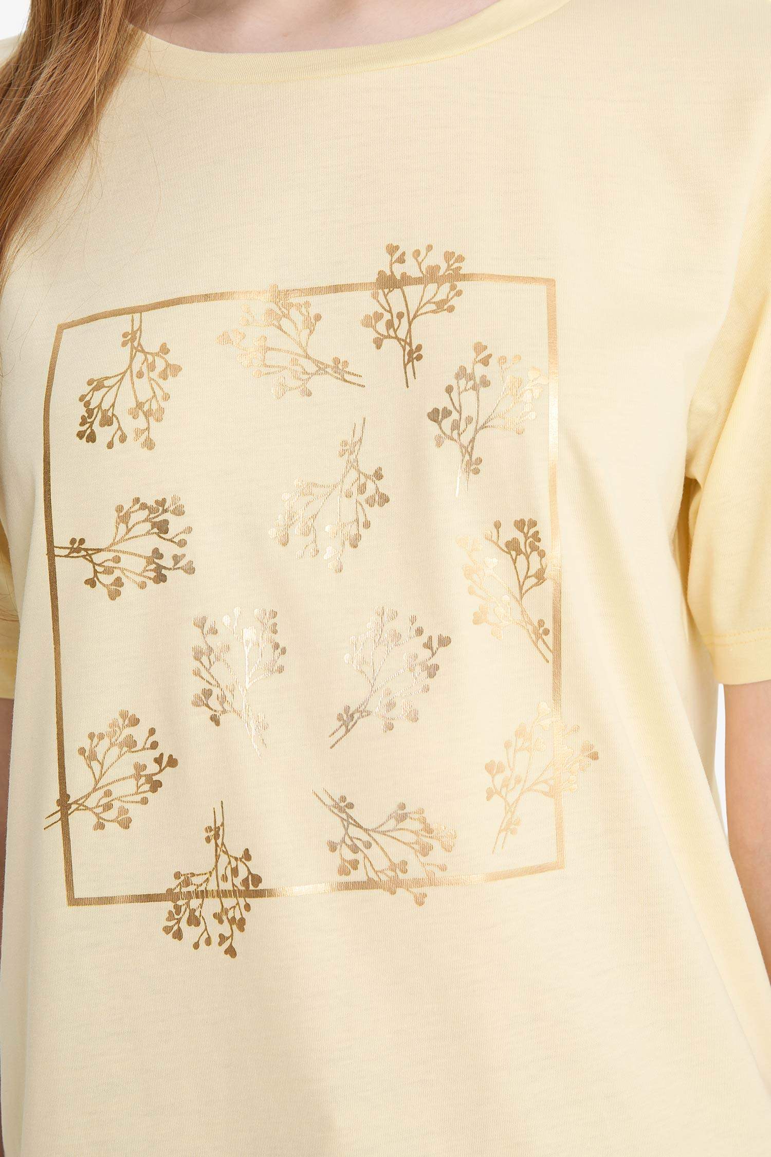 Regular Fit Crew Neck Short Sleeve T-Shirt