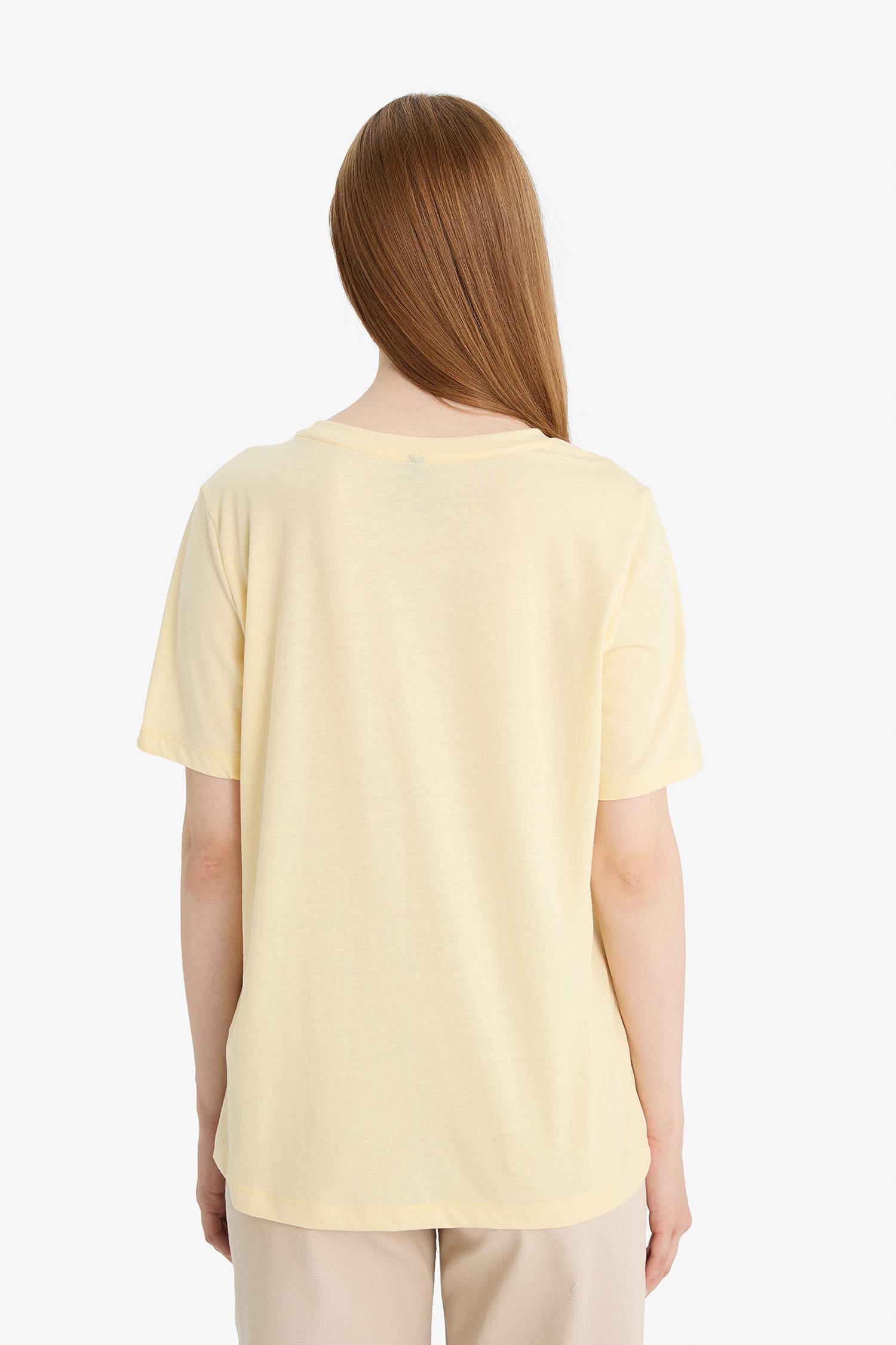 Regular Fit Crew Neck Short Sleeve T-Shirt