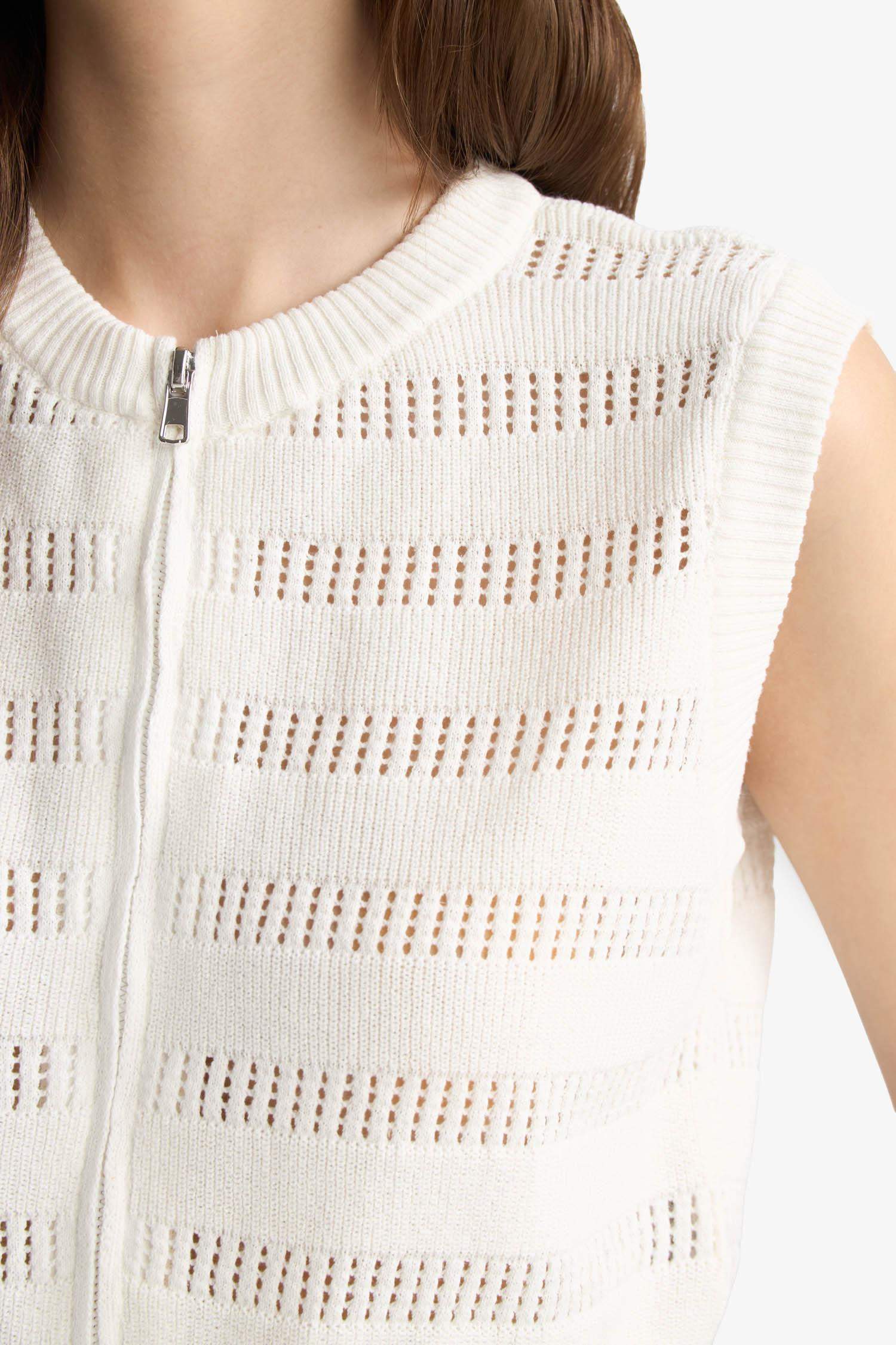 қалыпты пішім дөңгелек жаға Жилет