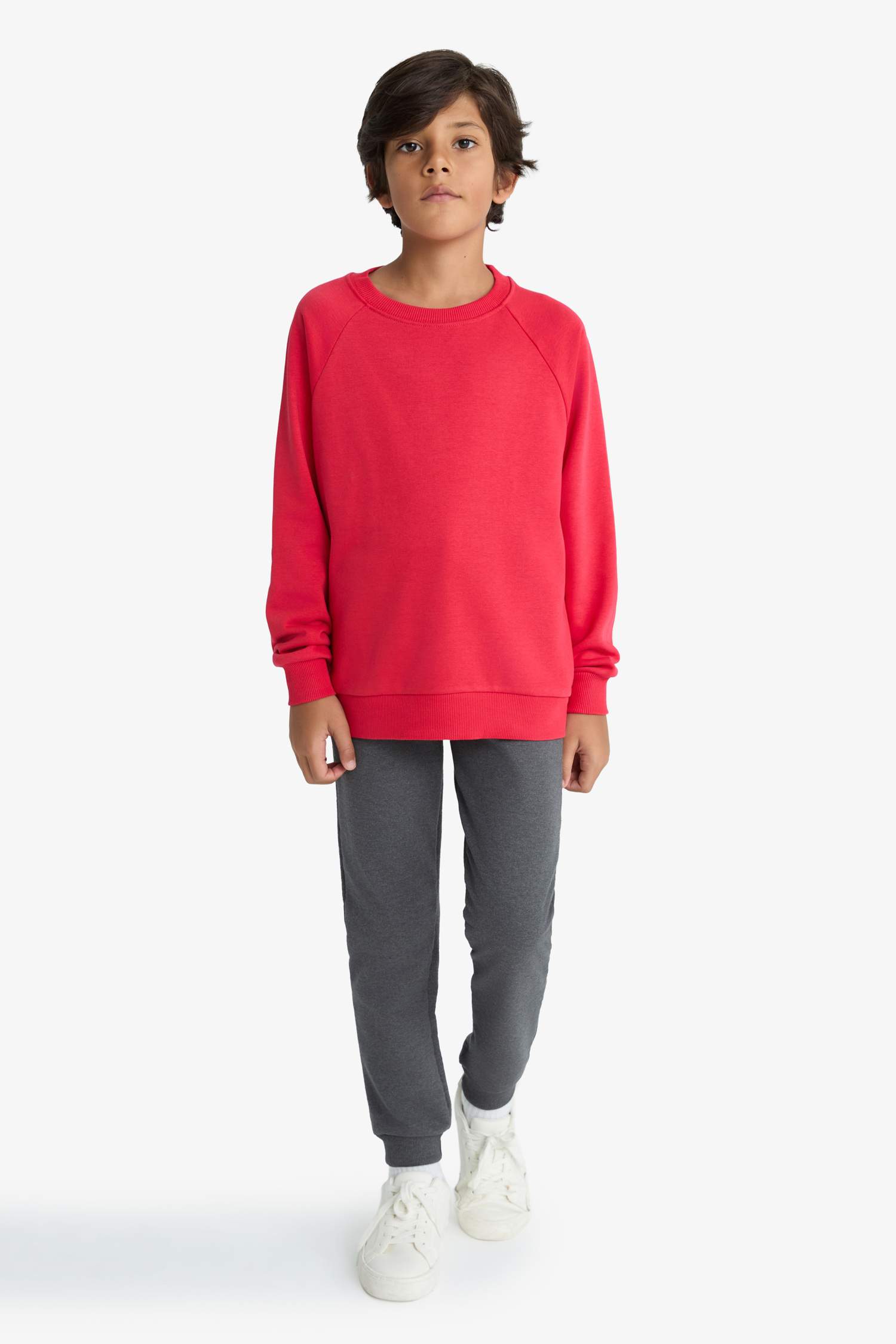 بنطرون بجامة رياضي ولادي جوجر قصة عادية وخصر مطاطي