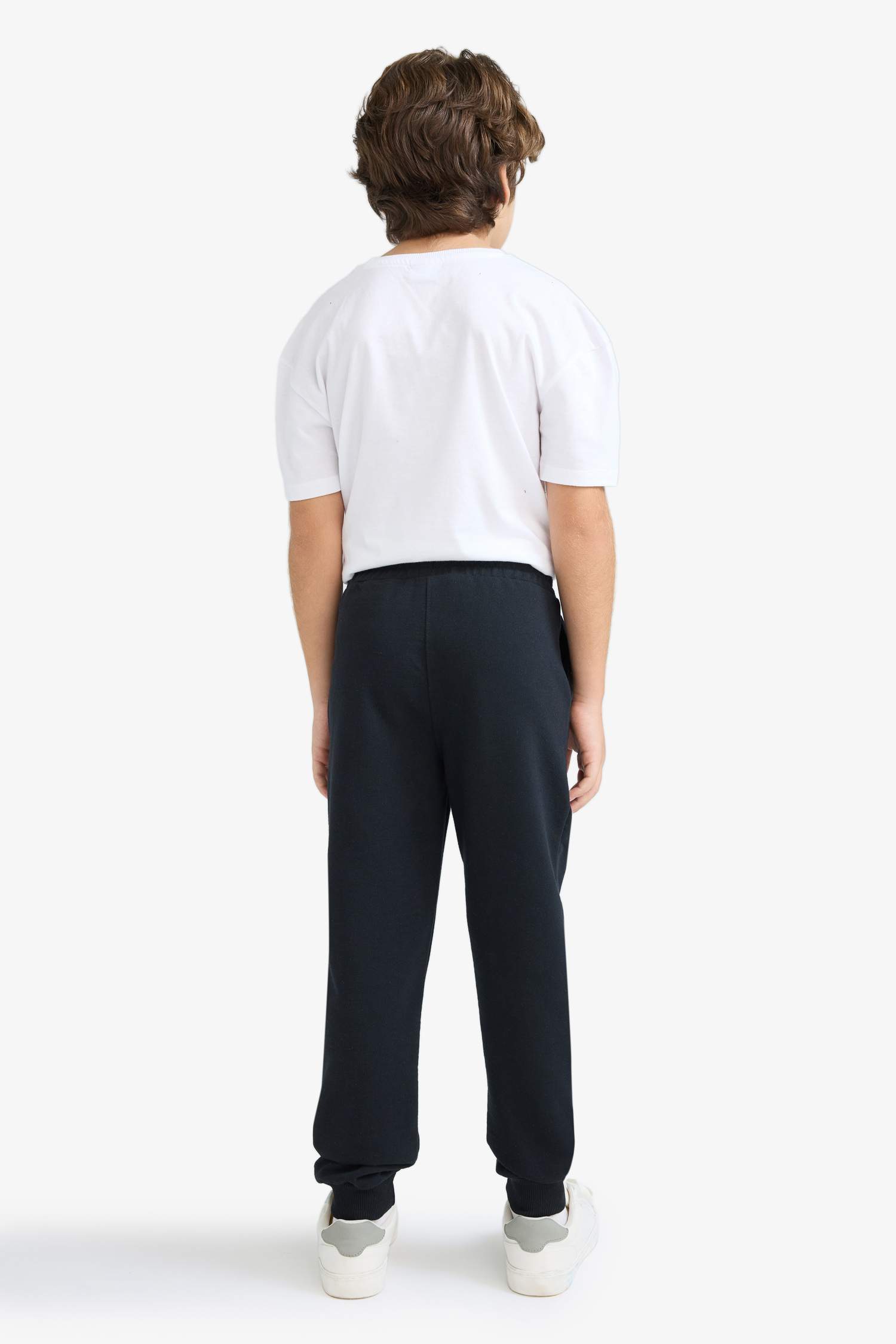 بنطرون بجامة رياضي ولادي جوجر قصة عادية وخصر مطاطي