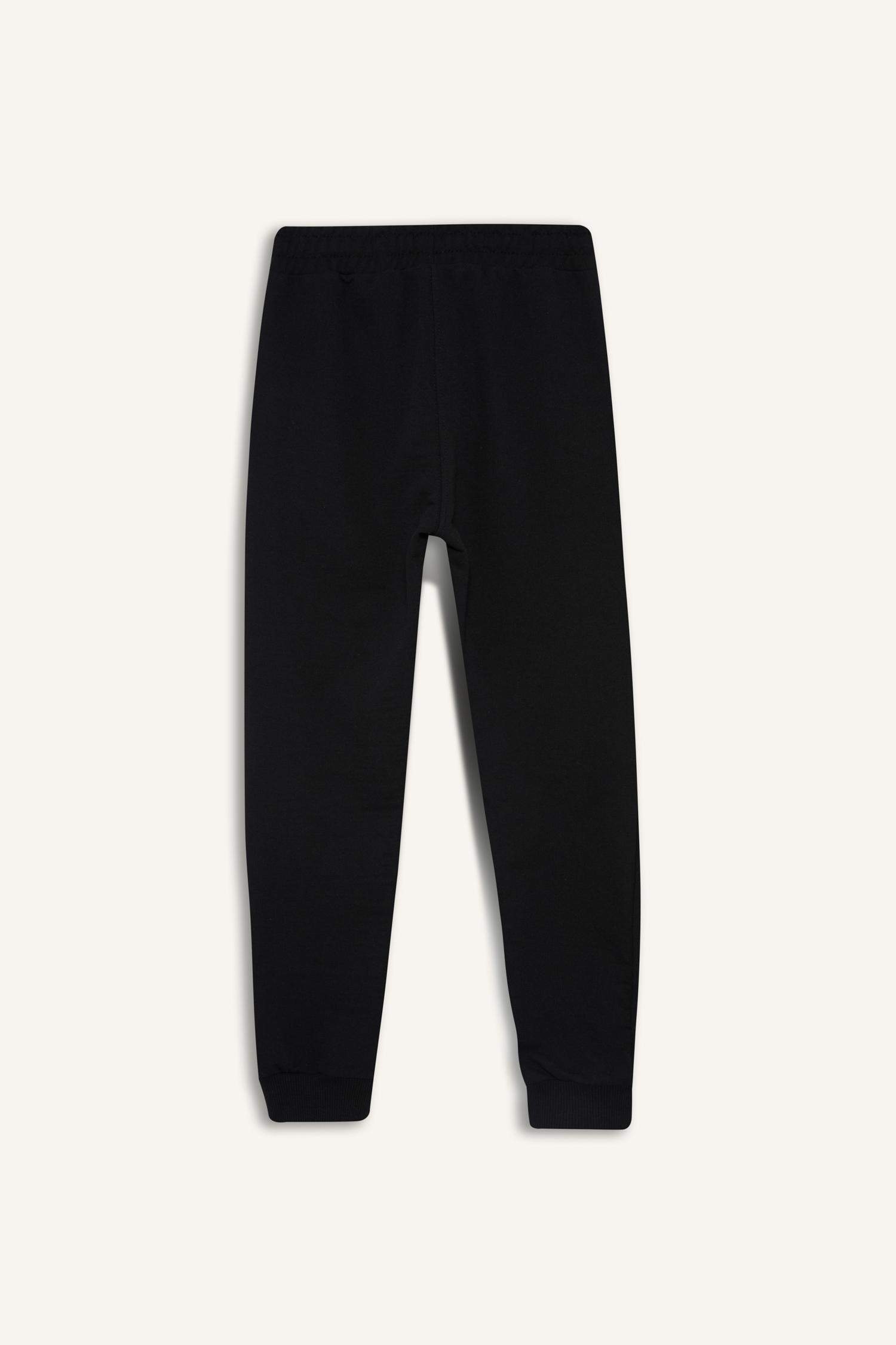 بنطرون بجامة رياضي ولادي جوجر قصة عادية وخصر مطاطي