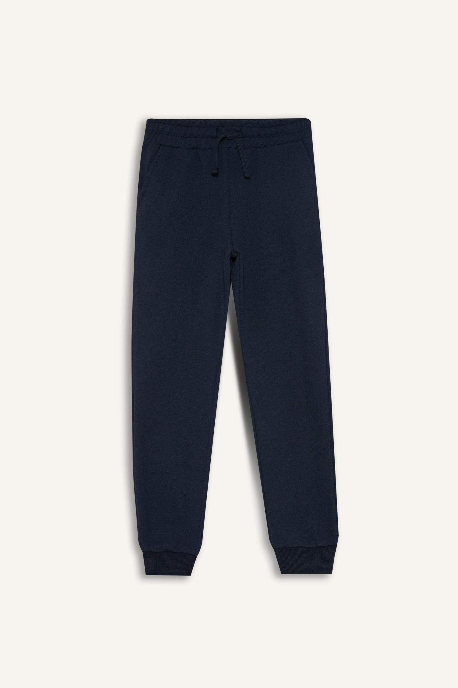 بنطرون بجامة رياضي ولادي قماش خفيف قصة عادية