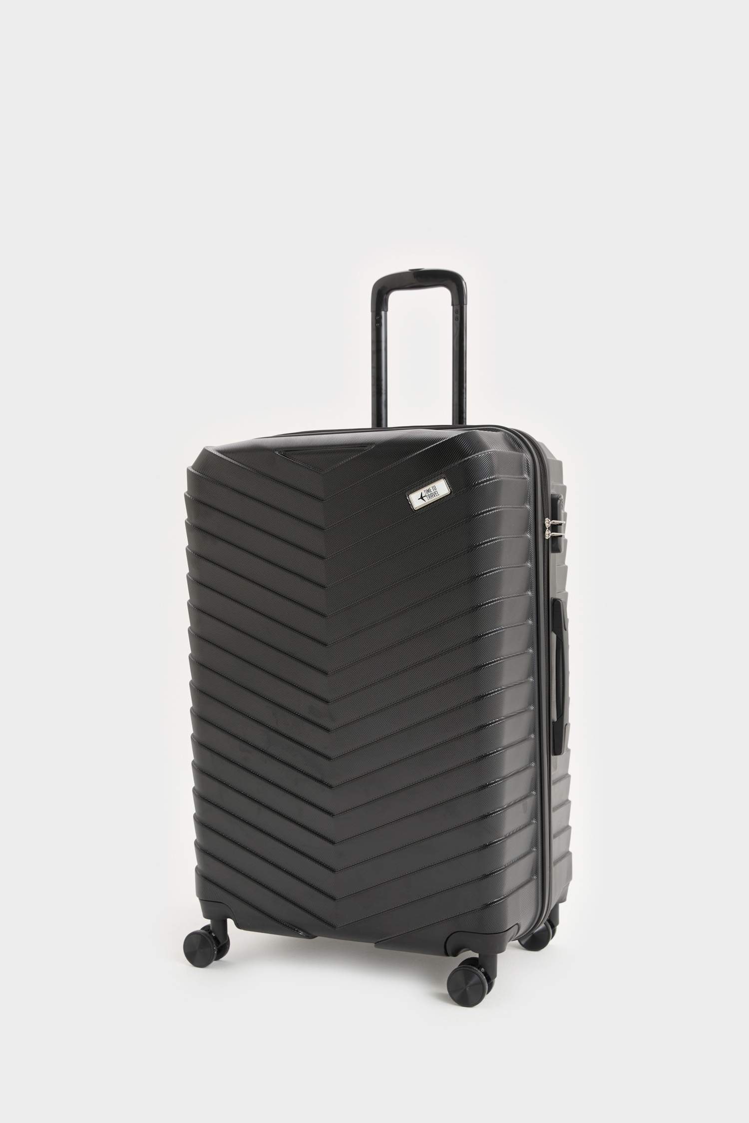 جنطة سفر للجنسين حجم كبير بغطاء صلب وعجلات