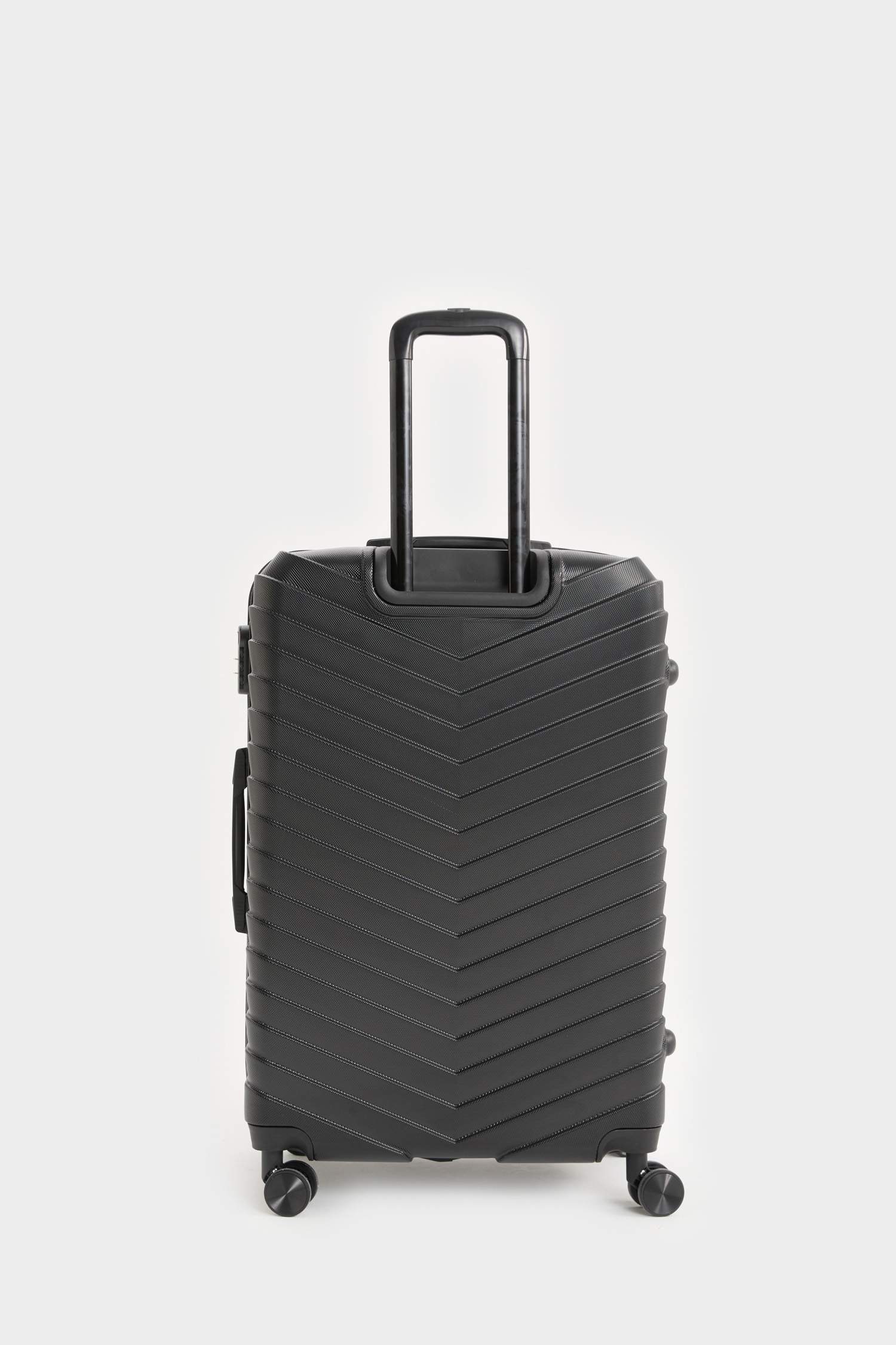 جنطة سفر للجنسين حجم كبير بغطاء صلب وعجلات