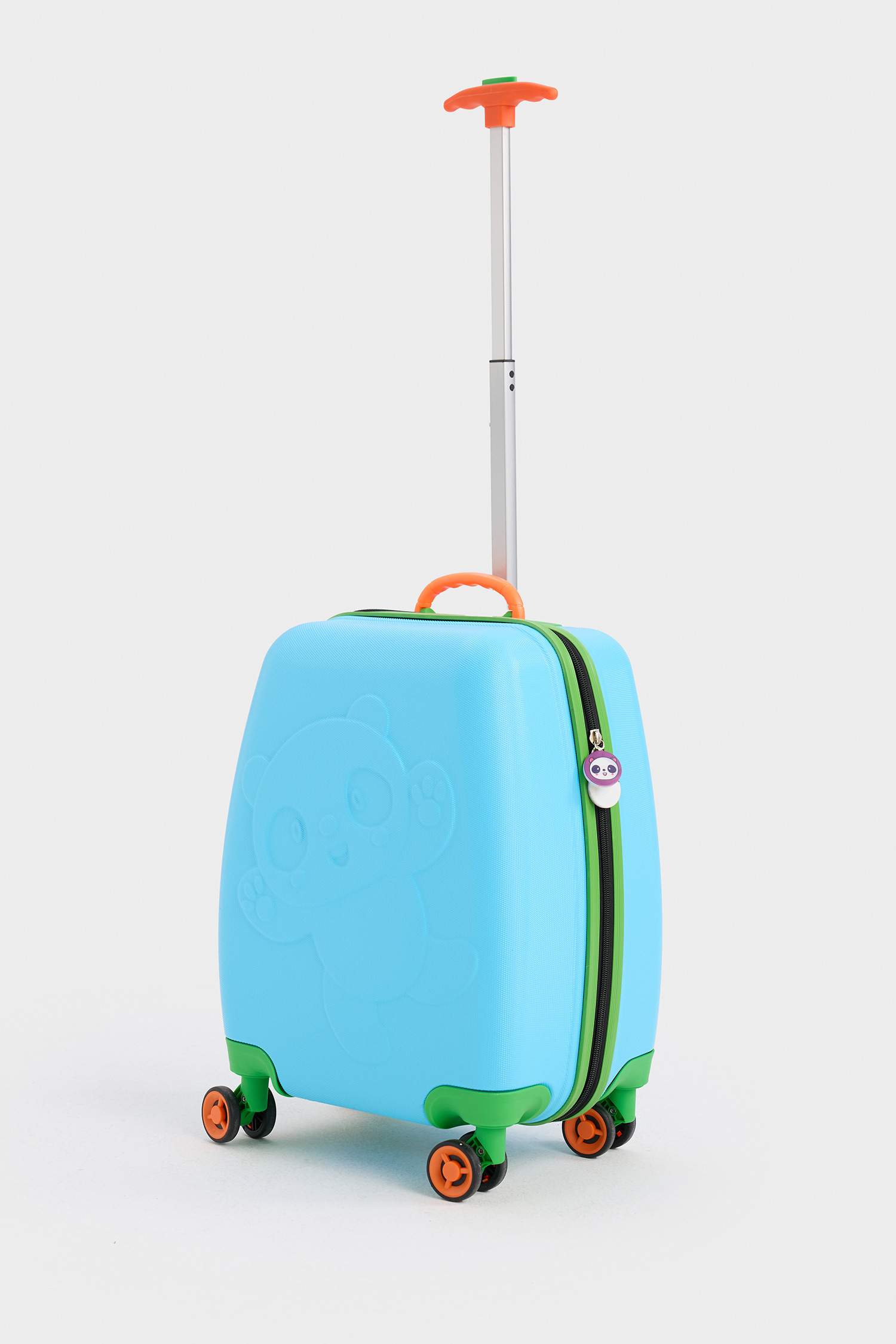 Çocuk Sert Kapaklı Çekçekli Küçük Boy  Valiz