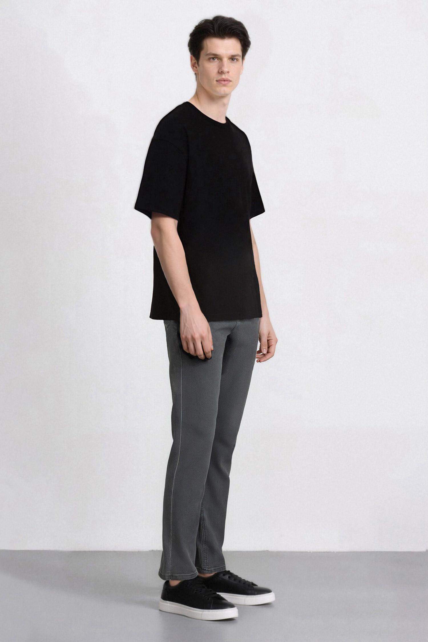 Pedro Slim Fit Dar Kalıp Normal Bel Dar Paça Jean Pantolon