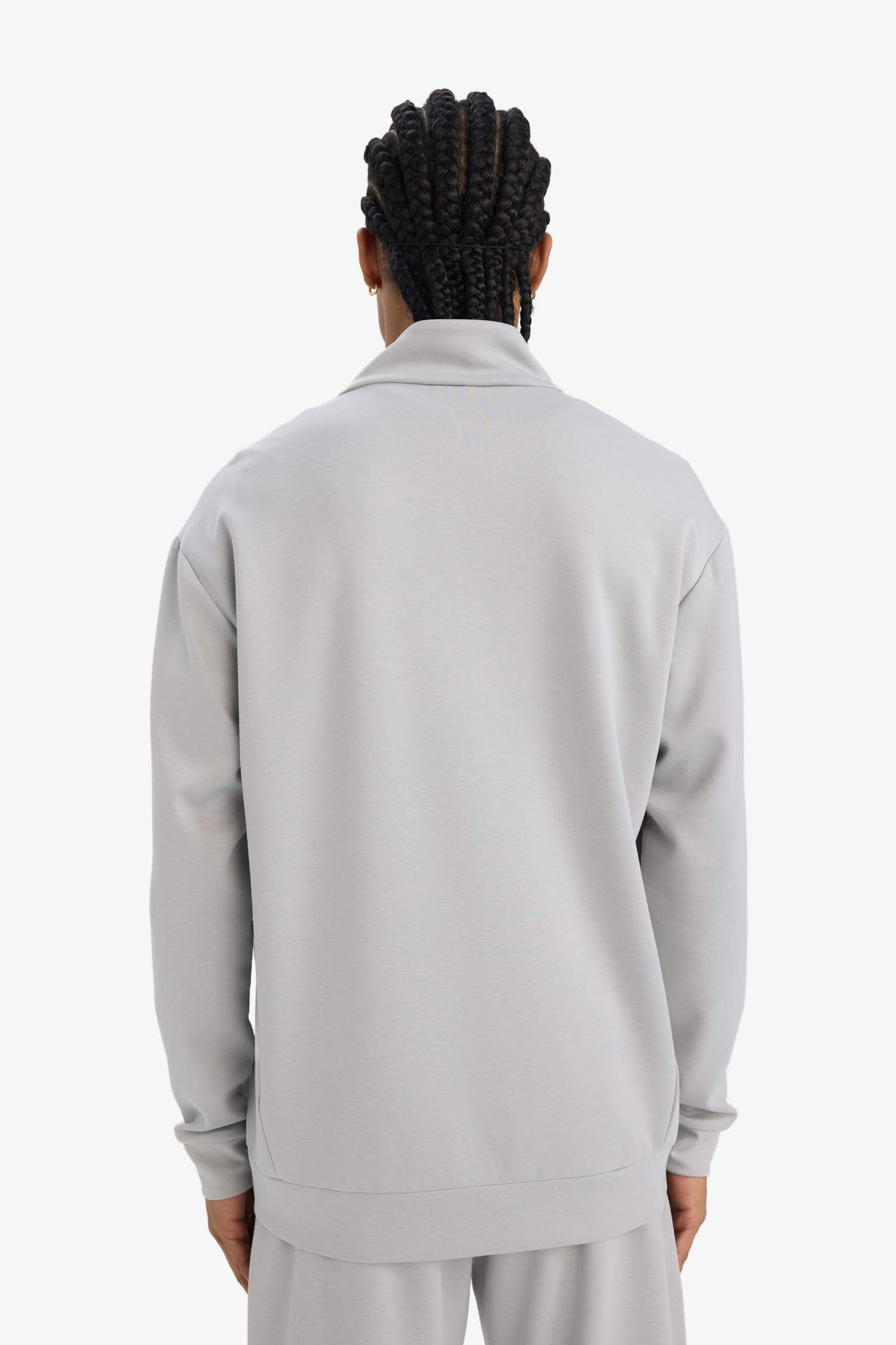 DeFactoFit Standard Fit Stand Collar Printed Cardigan