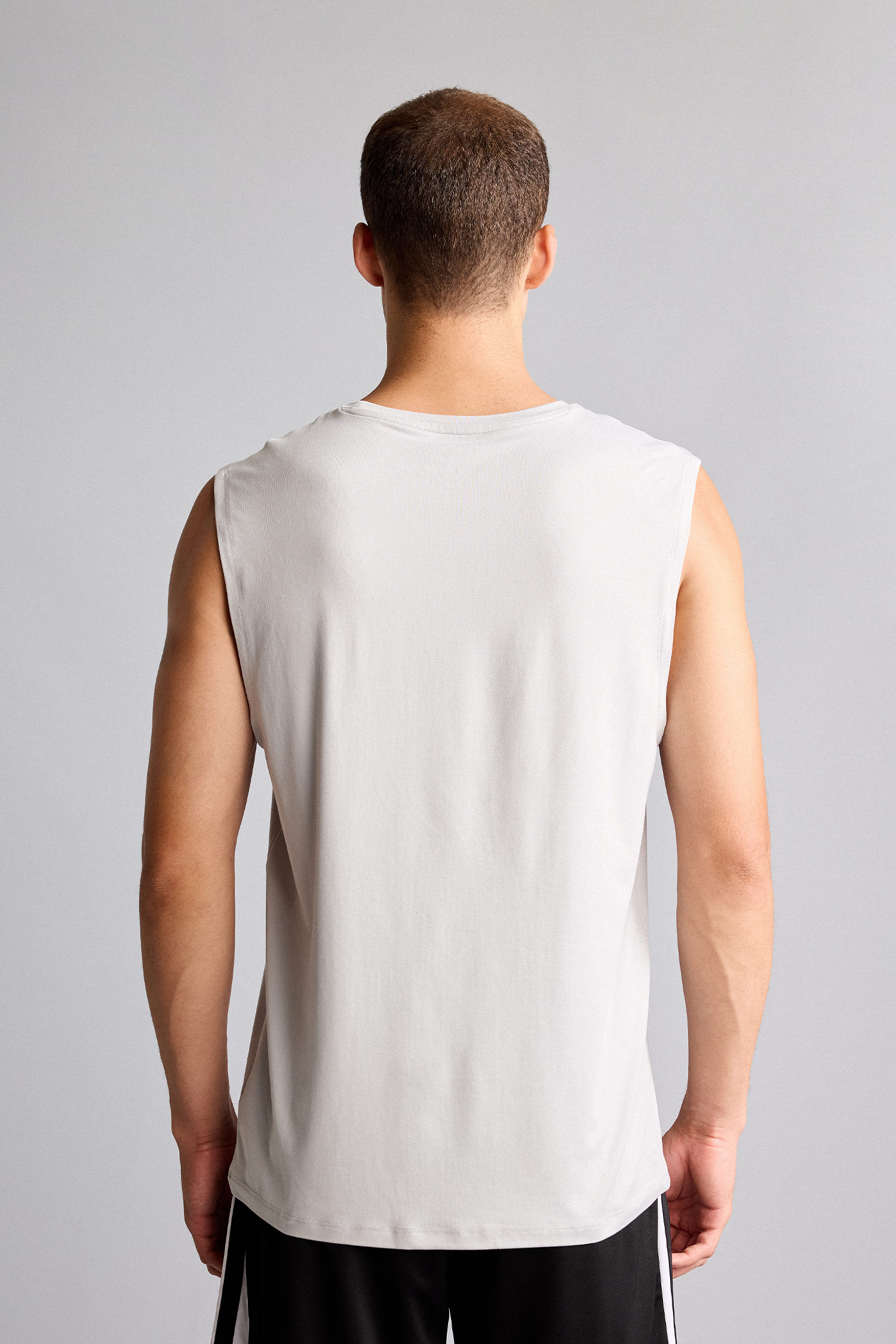 DeFacto Boxy Fit Baskılı Bisiklet Yaka Atlet görsel 5