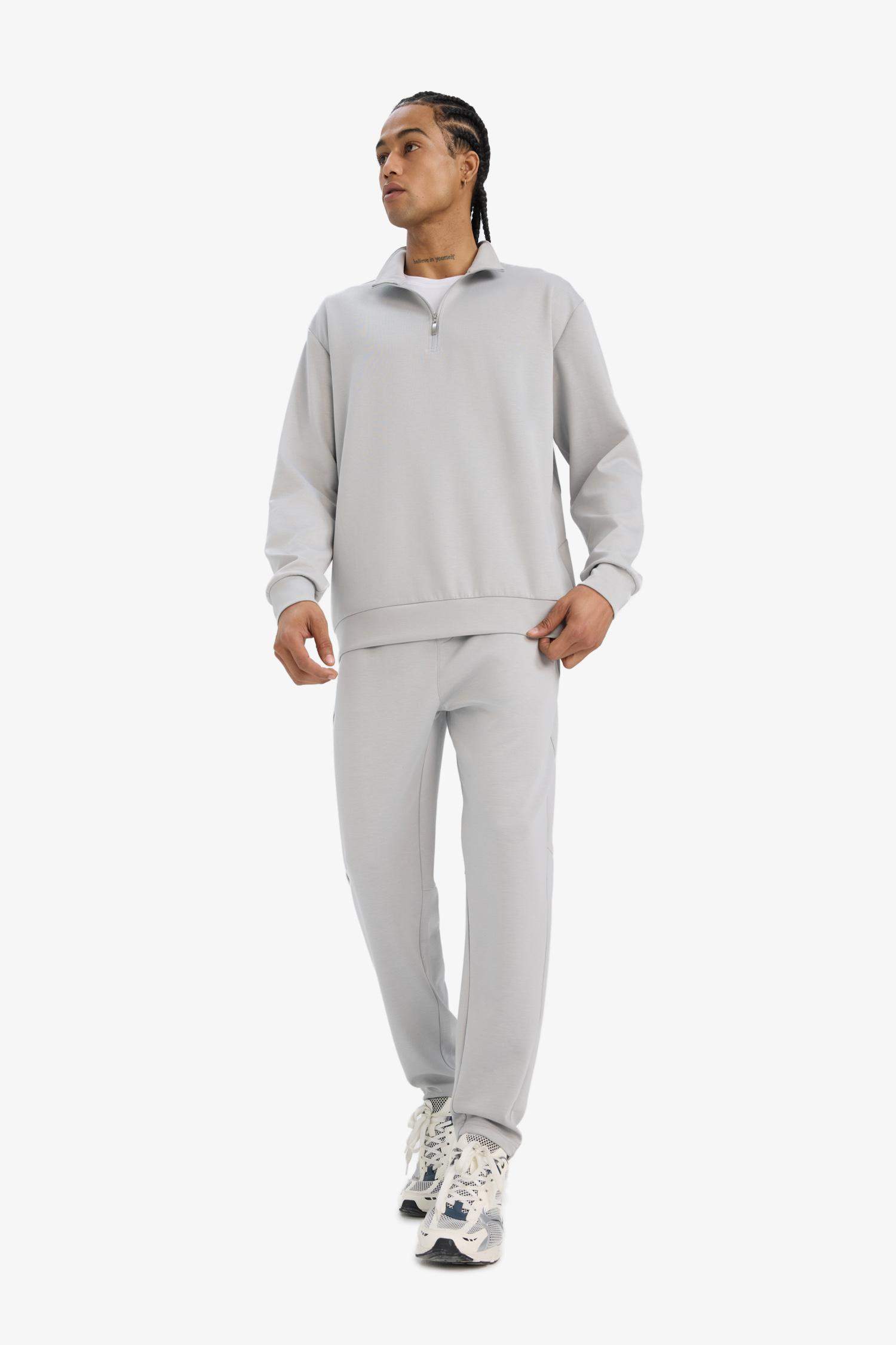 DeFactoFit спортивные брюки стандартного кроя с двойными карманами и манжетами