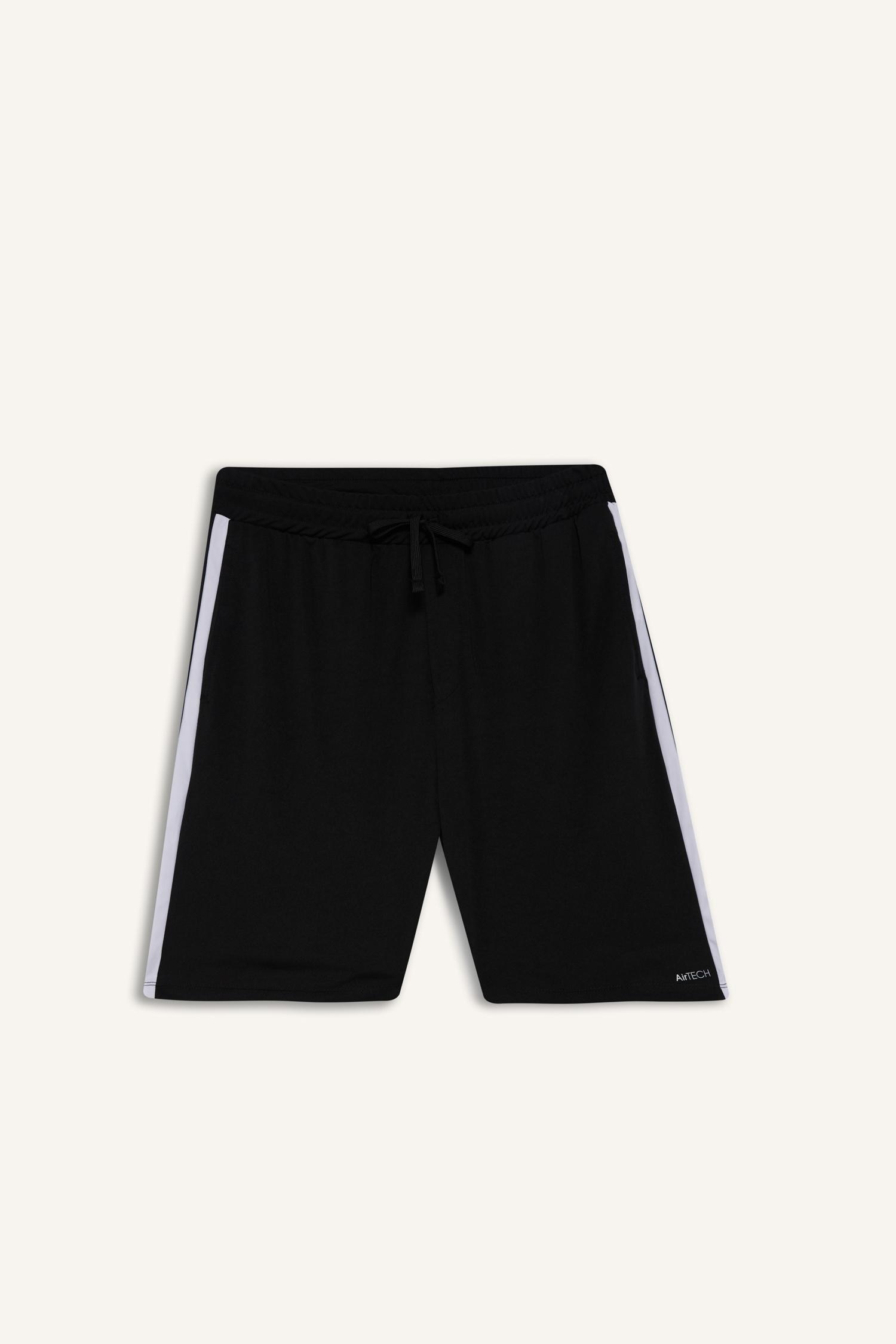 DeFacto Standart Fit Sporcu Kısa Paça Cepli Şort görsel 6