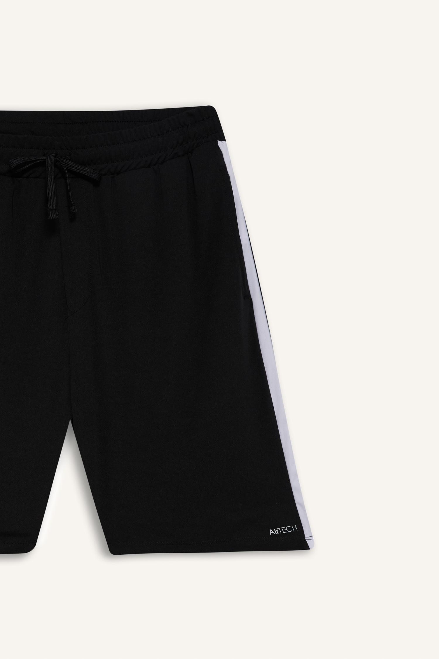 DeFacto Standart Fit Sporcu Kısa Paça Cepli Şort görsel 7