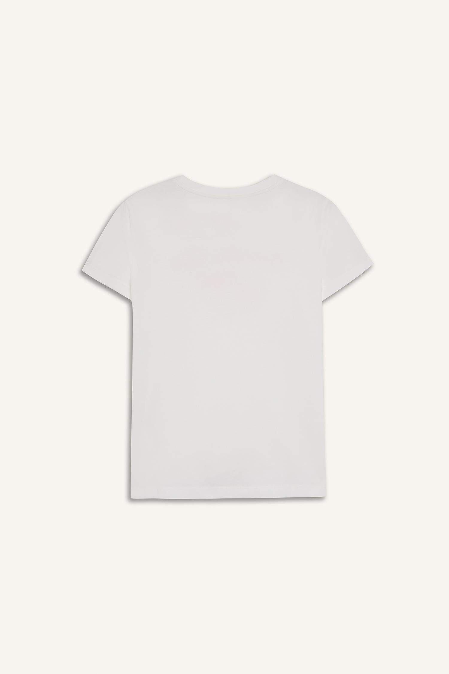 дөңгелек жаға слоган супрема мақтасы Футболка