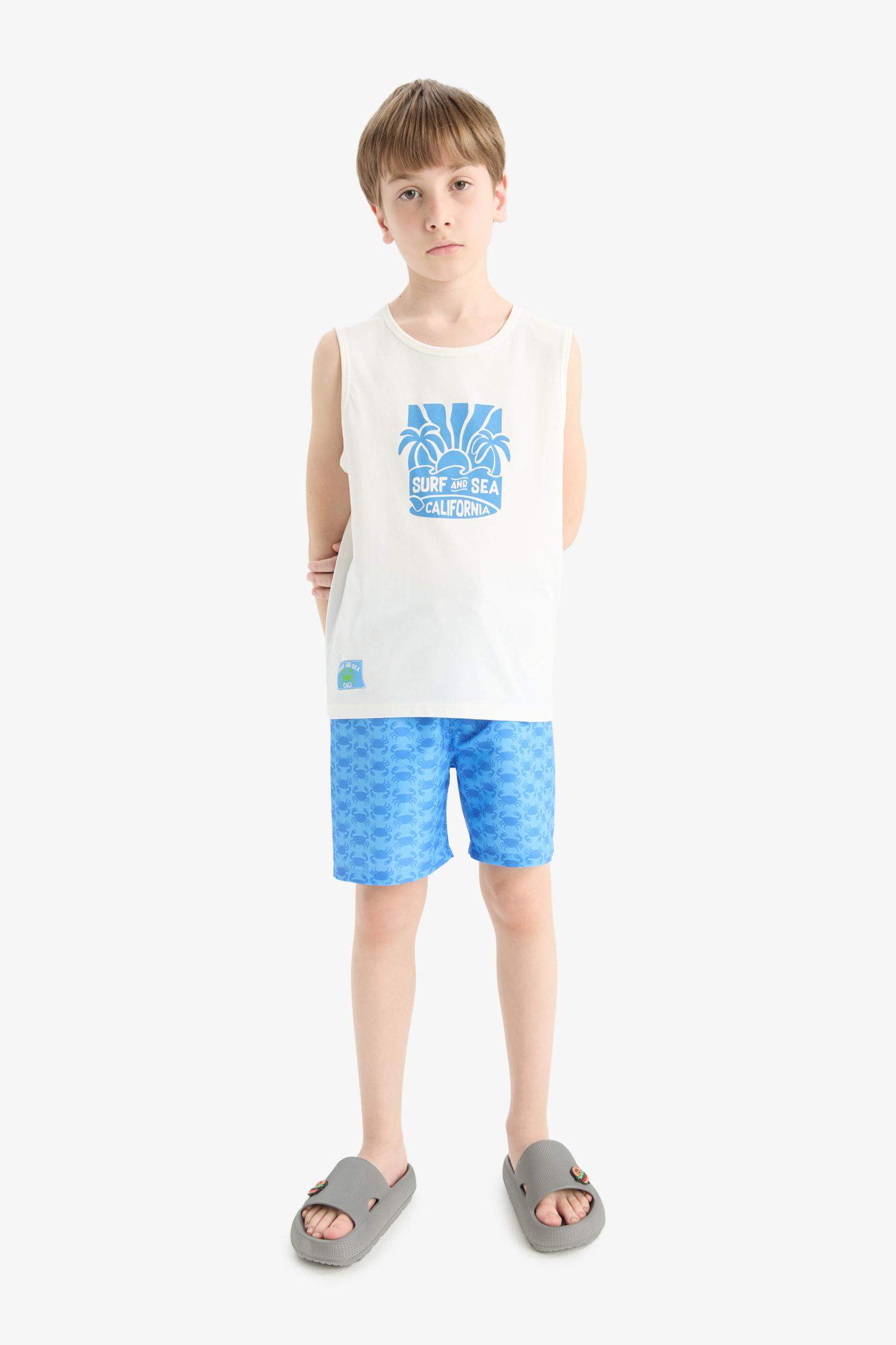 Boy Animal Patterned 2 Piece Set