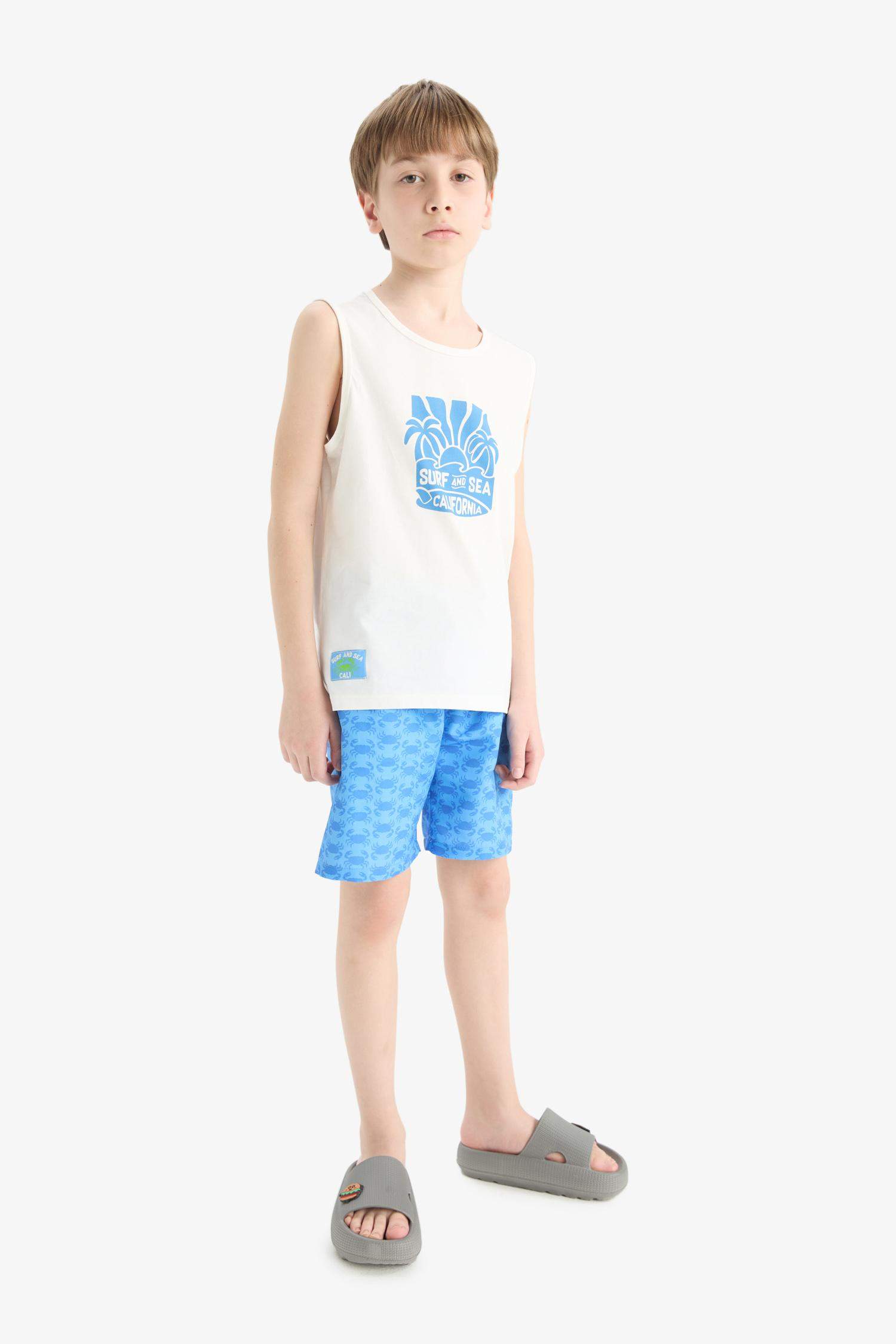 Boy Animal Patterned 2 Piece Set