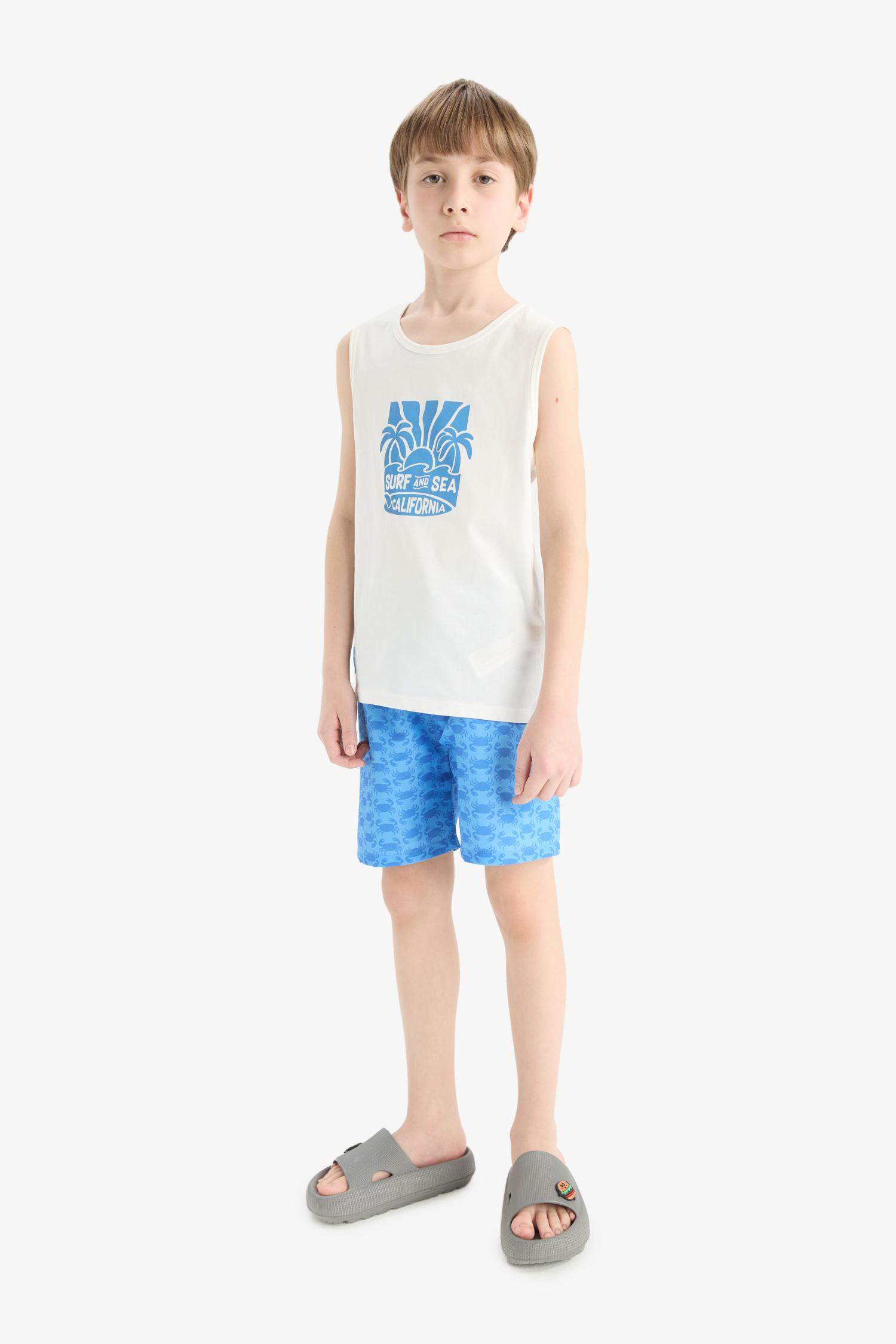 Boy Animal Patterned 2 Piece Set