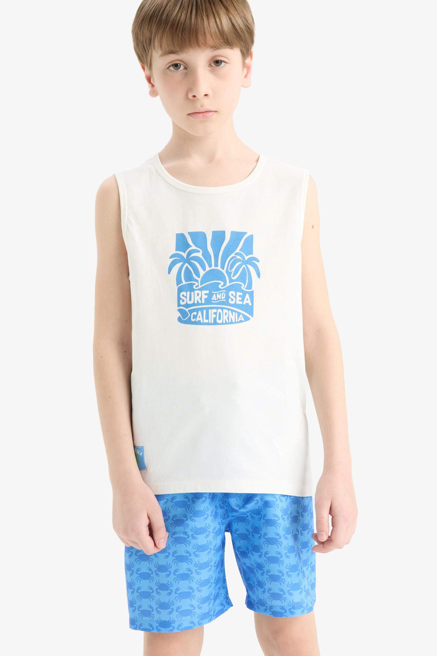 Boy Animal Patterned 2 Piece Set