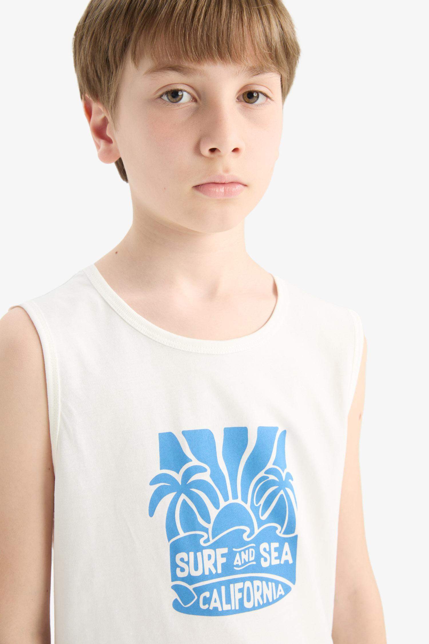 Boy Animal Patterned 2 Piece Set