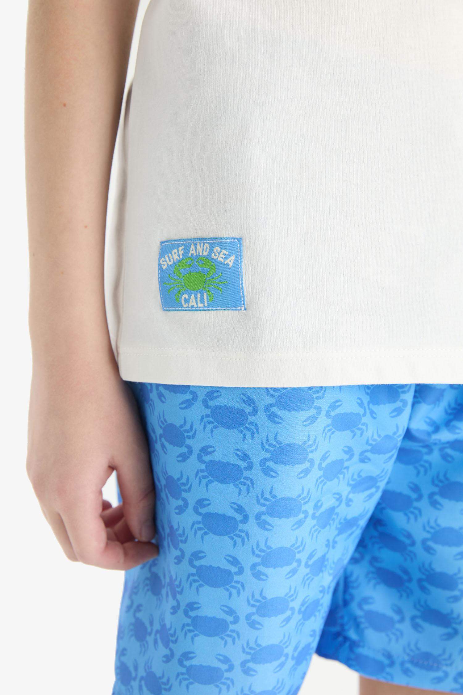 Boy Animal Patterned 2 Piece Set