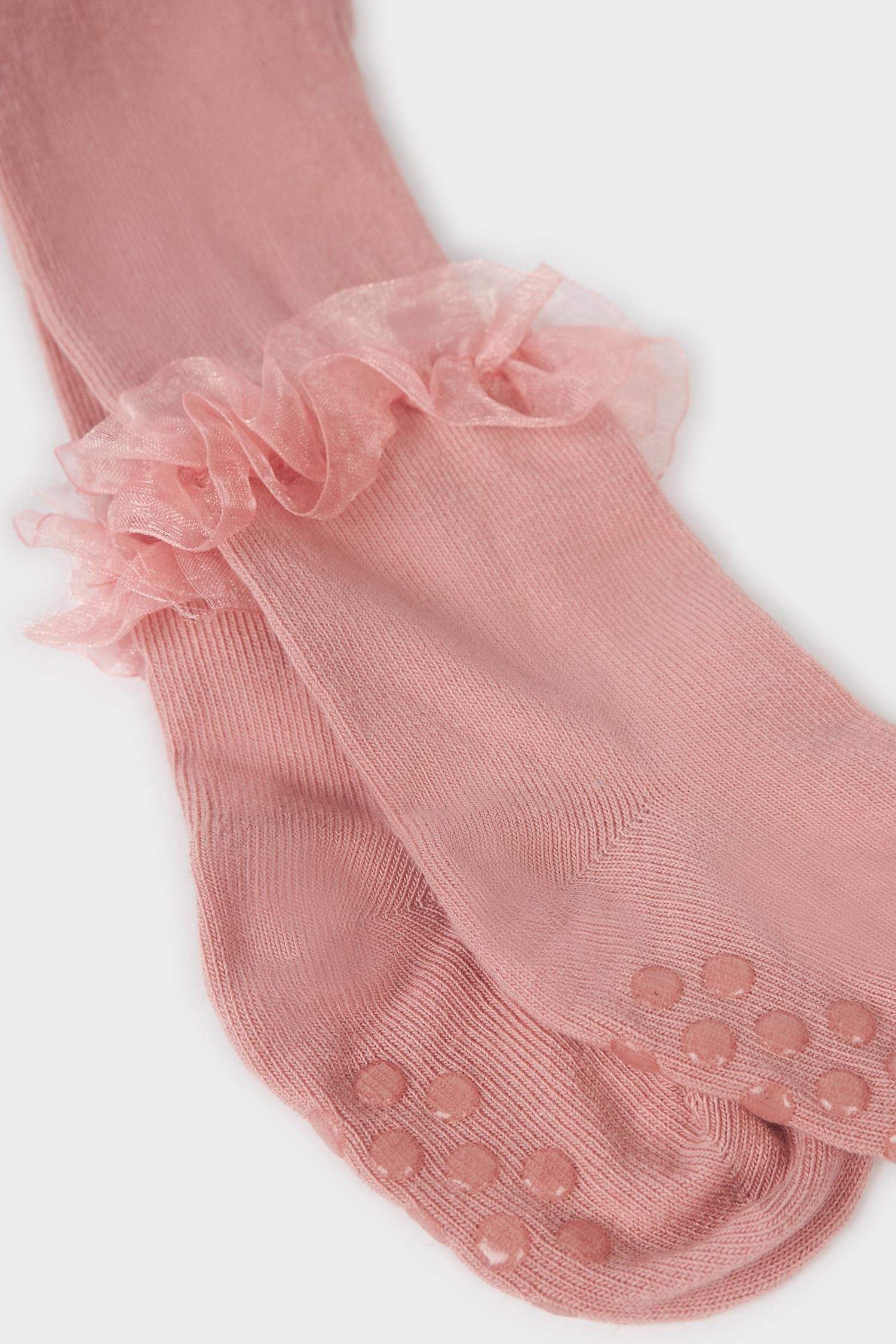 Baby Girl Non-Slip Sole Cotton Pantyhose