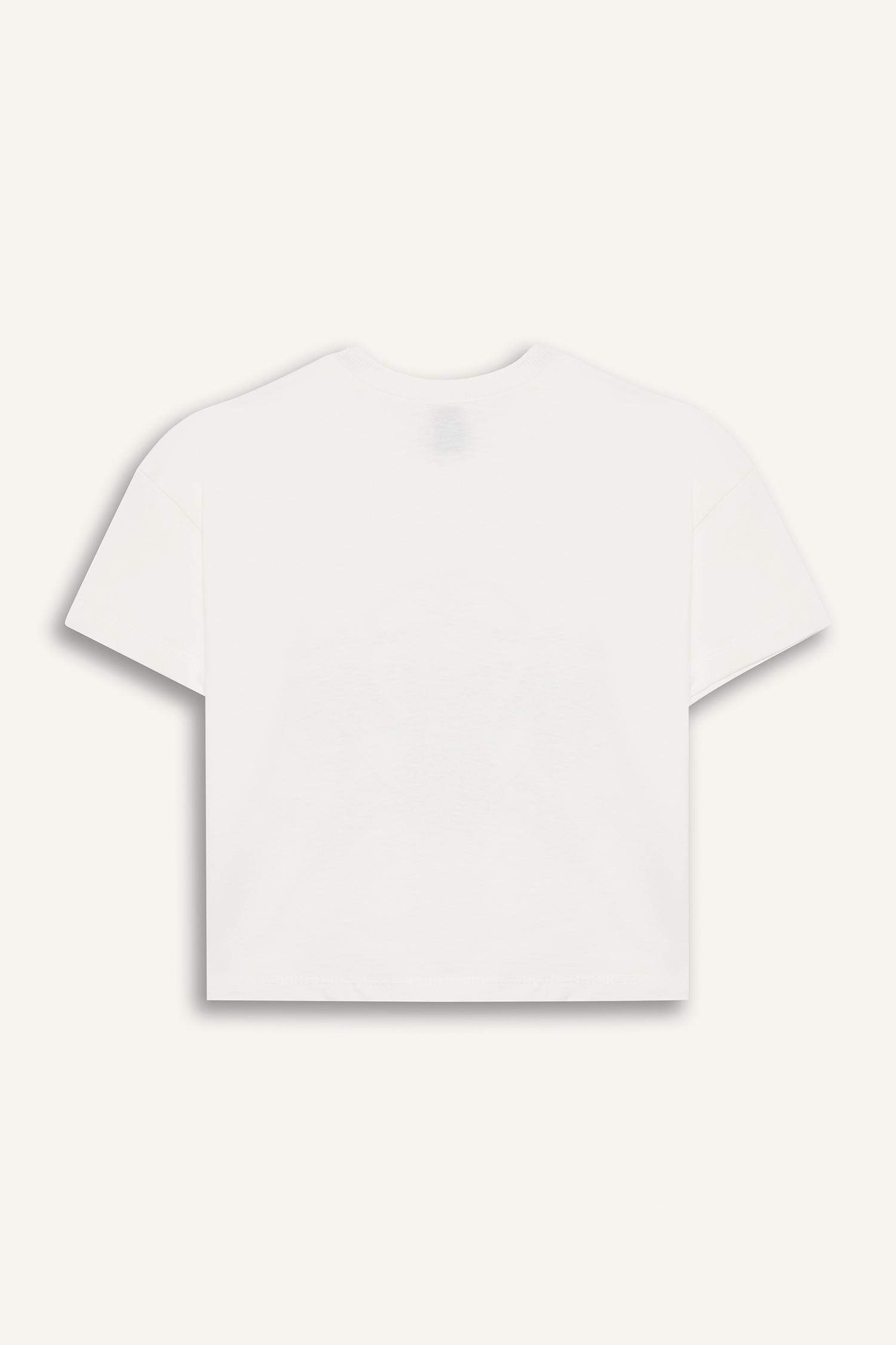 Kız Çocuk NBA Los Angeles Lakers Bisiklet Yaka Kısa Kollu Tişört