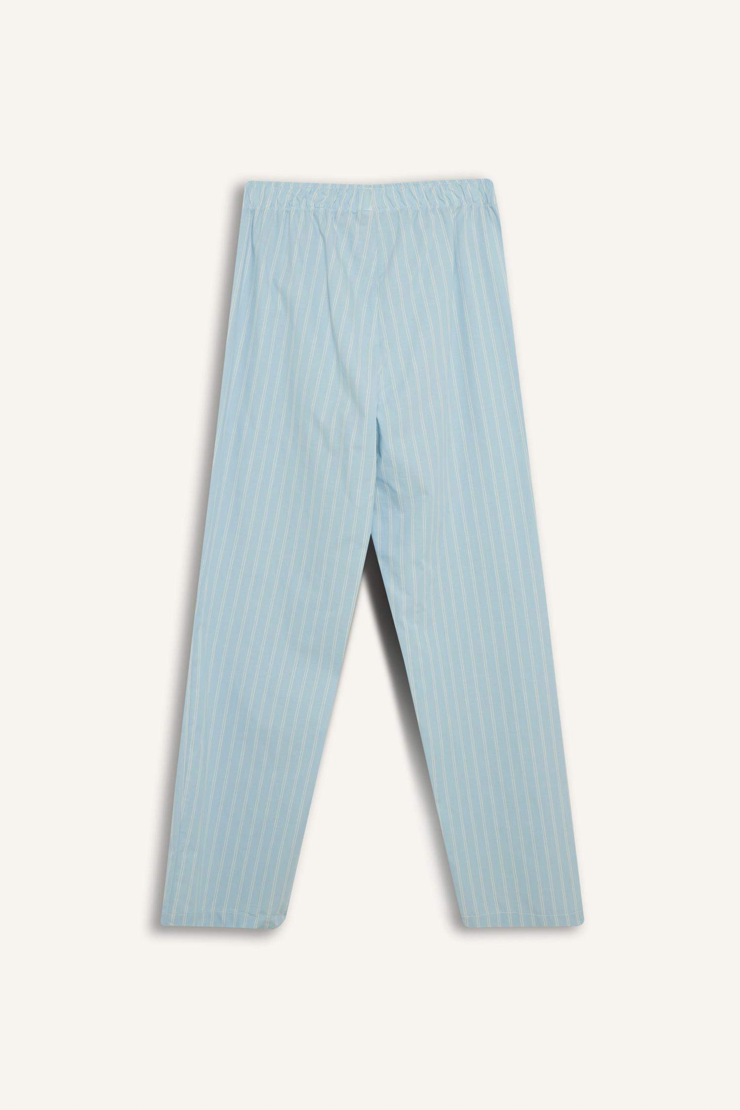 Long Length Poplin Pajama Pants