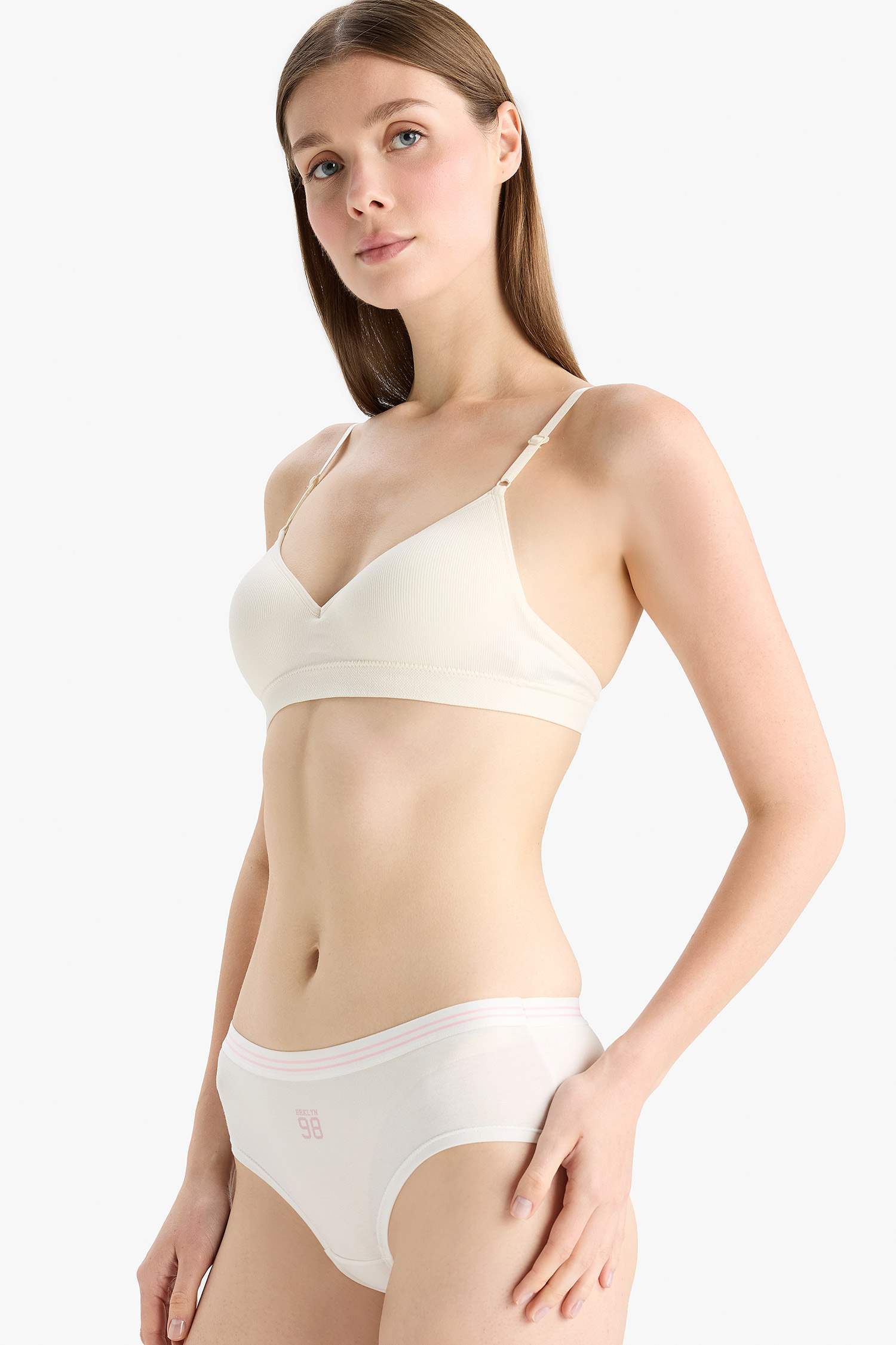 3'lü Hipster Külot-Fall in Love