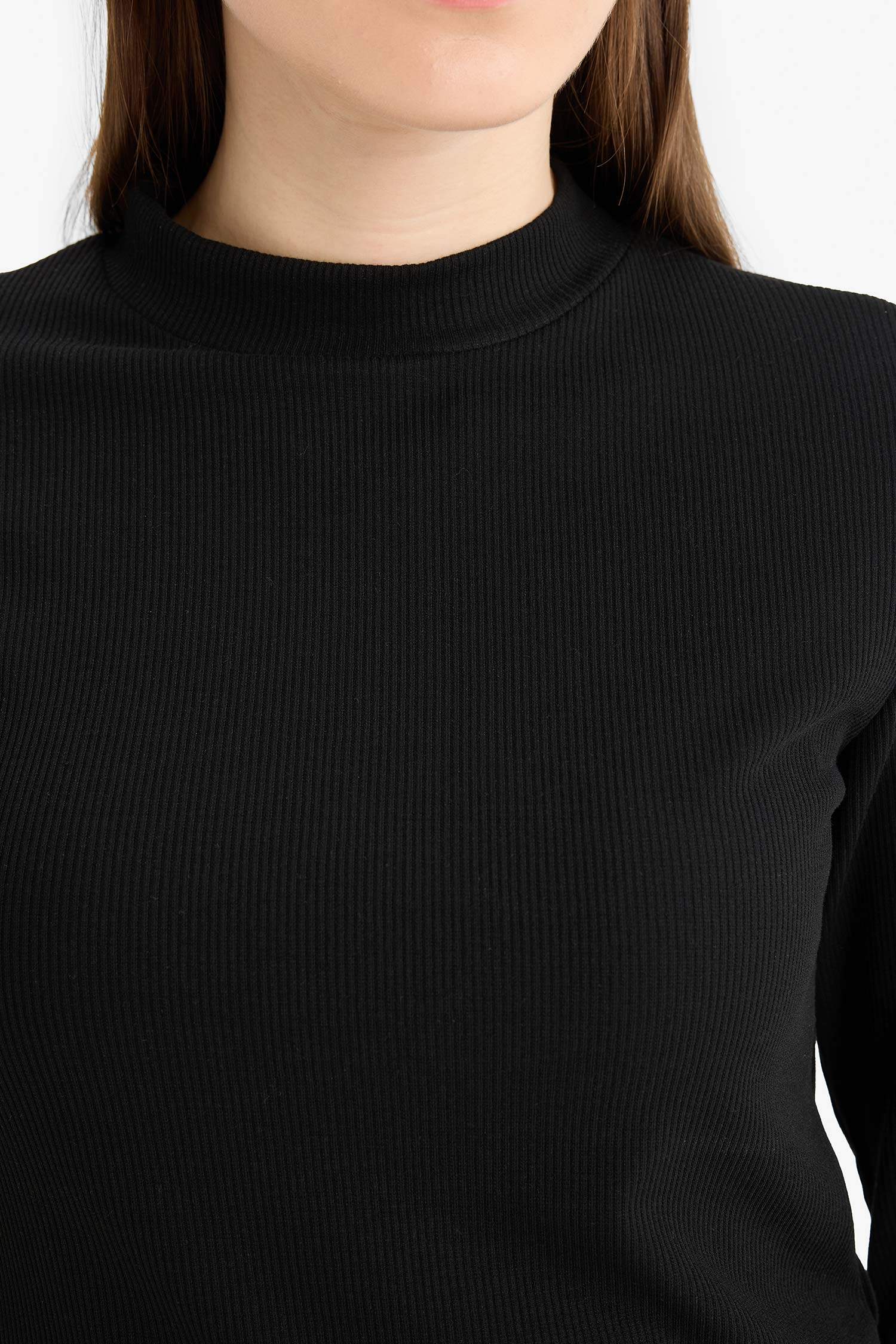Camisole Half Turtleneck Long Sleeve Tunic