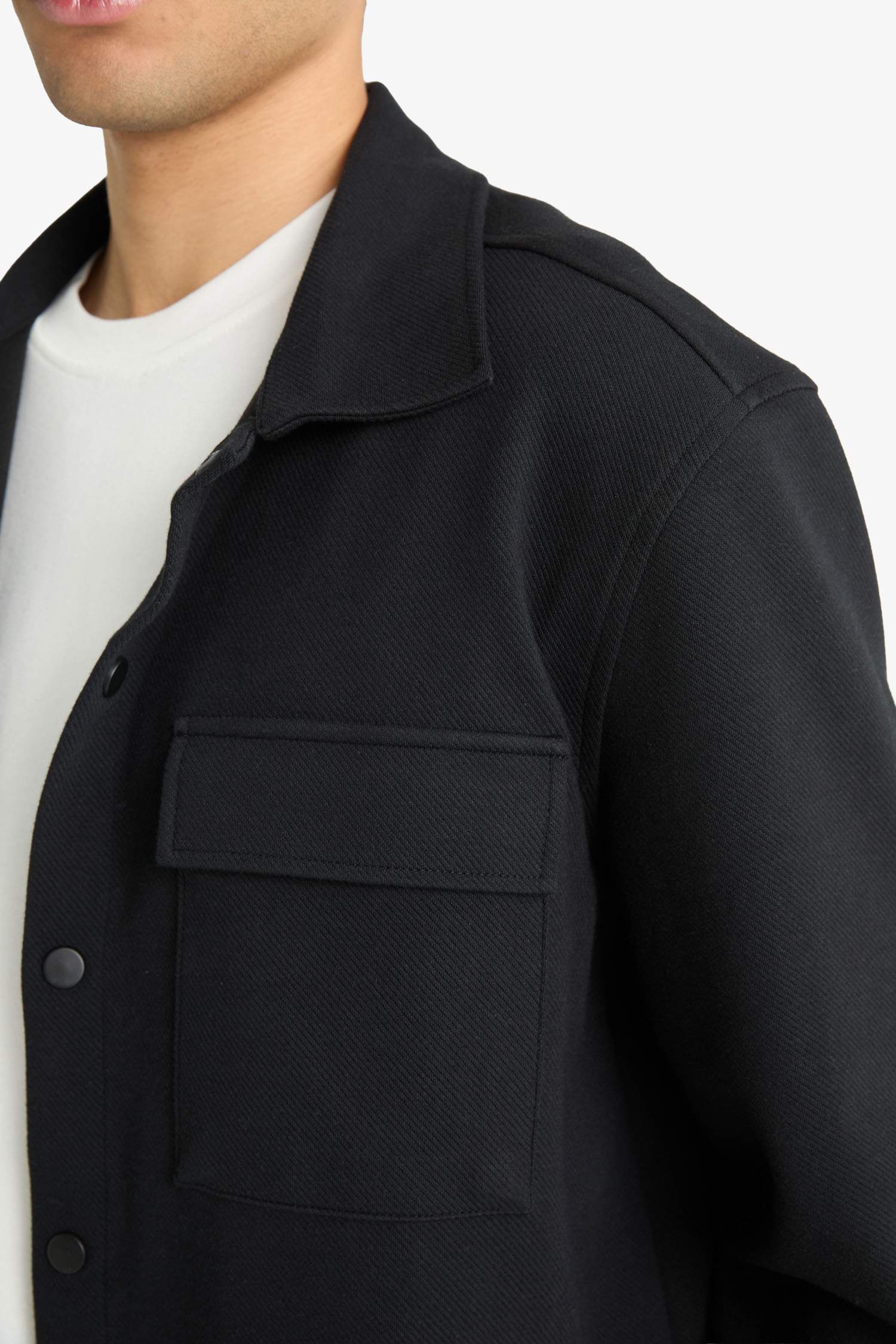 Regular Fit Twill Uzun Kollu Gömlek