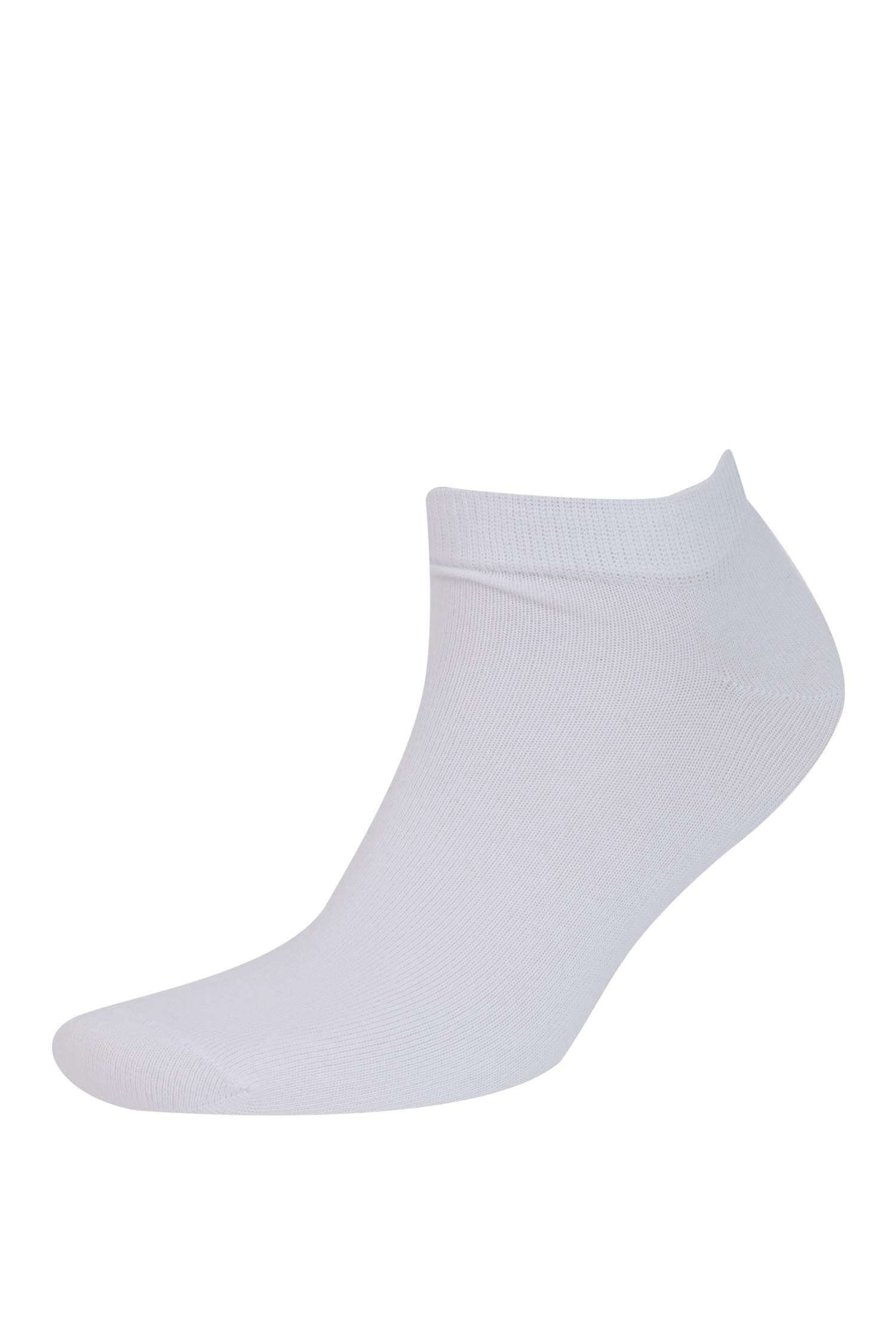 Erkek 7'li Pamuklu Patik Çorap