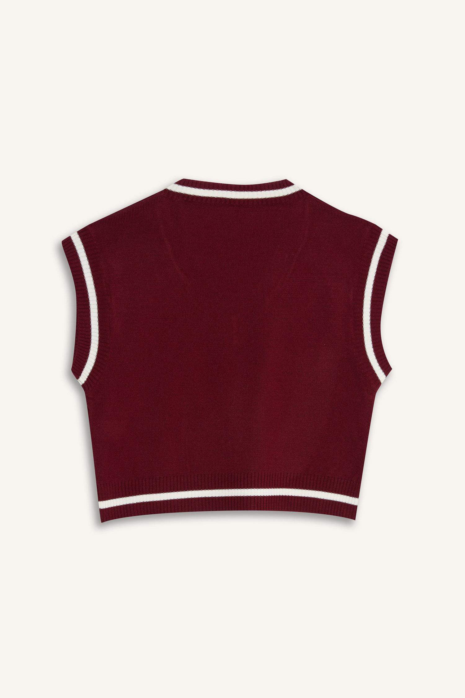 Kız Çocuk Okula Dönüş Standart Fit Triko Süveter