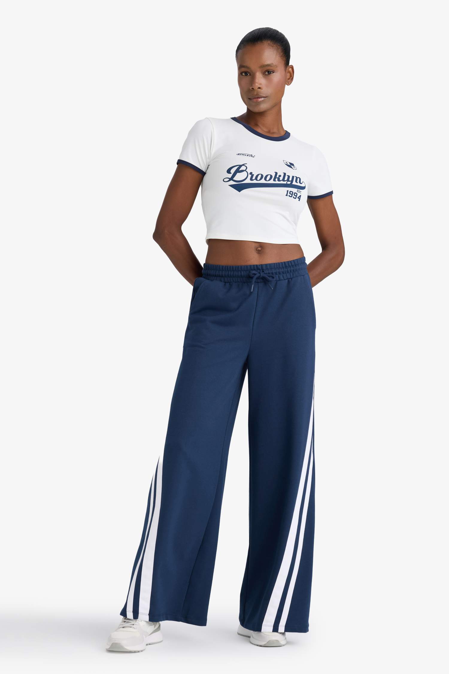 DeFactoFit Wide Leg Standard Length Sports Sweatpants