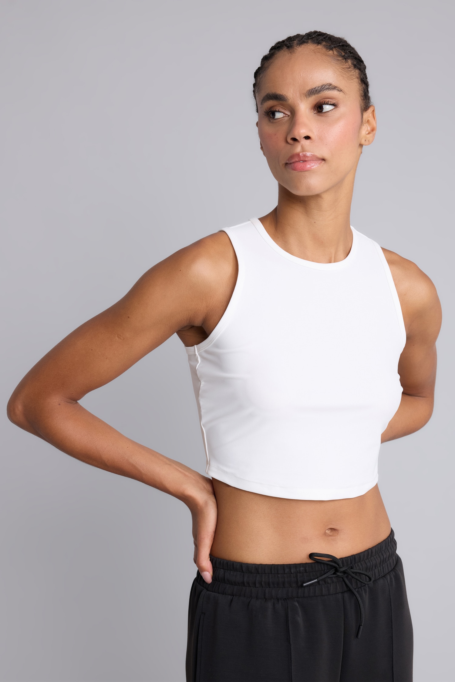 DeFacto Bisiklet Yaka Crop Atlet görsel 3