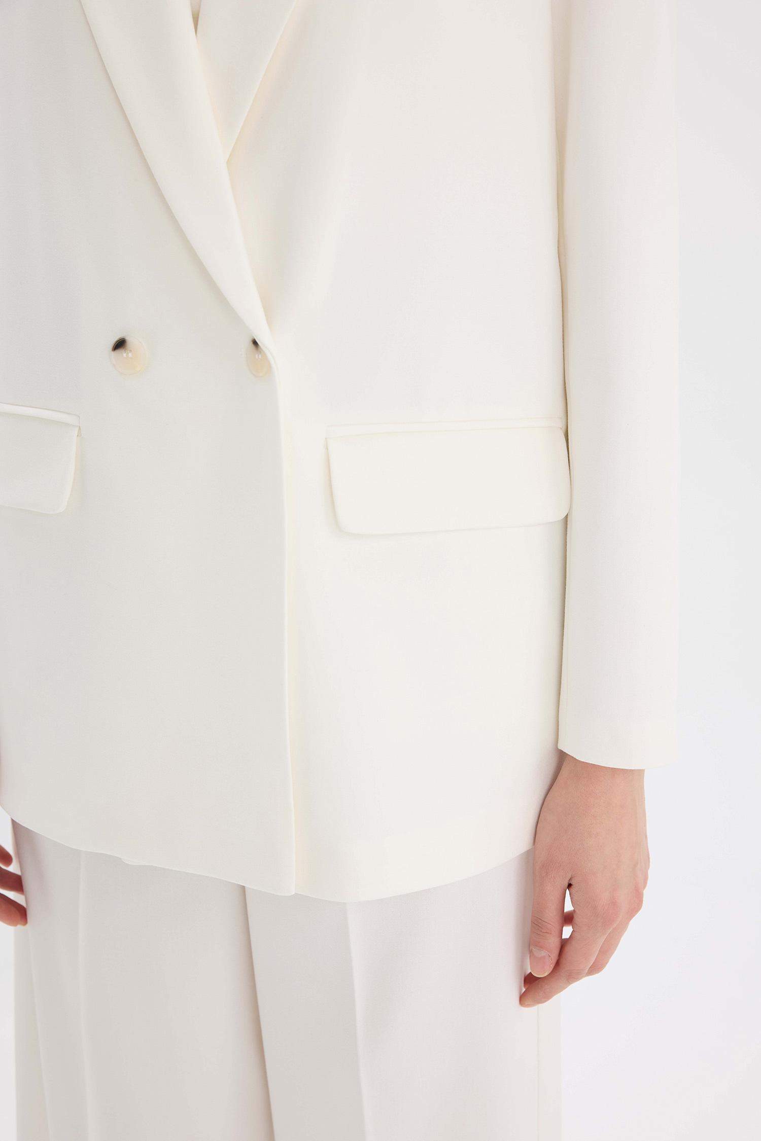 Oversize Geniş Kalıp Ceket Yaka Blazer Ceket