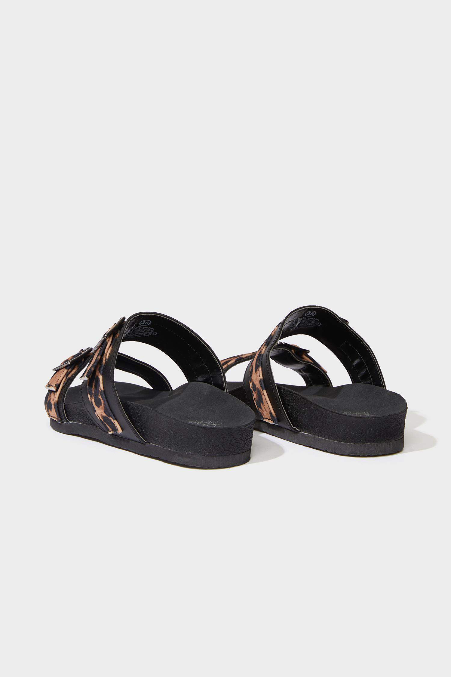 شبشب بناتي بيزك بكعب مسطح